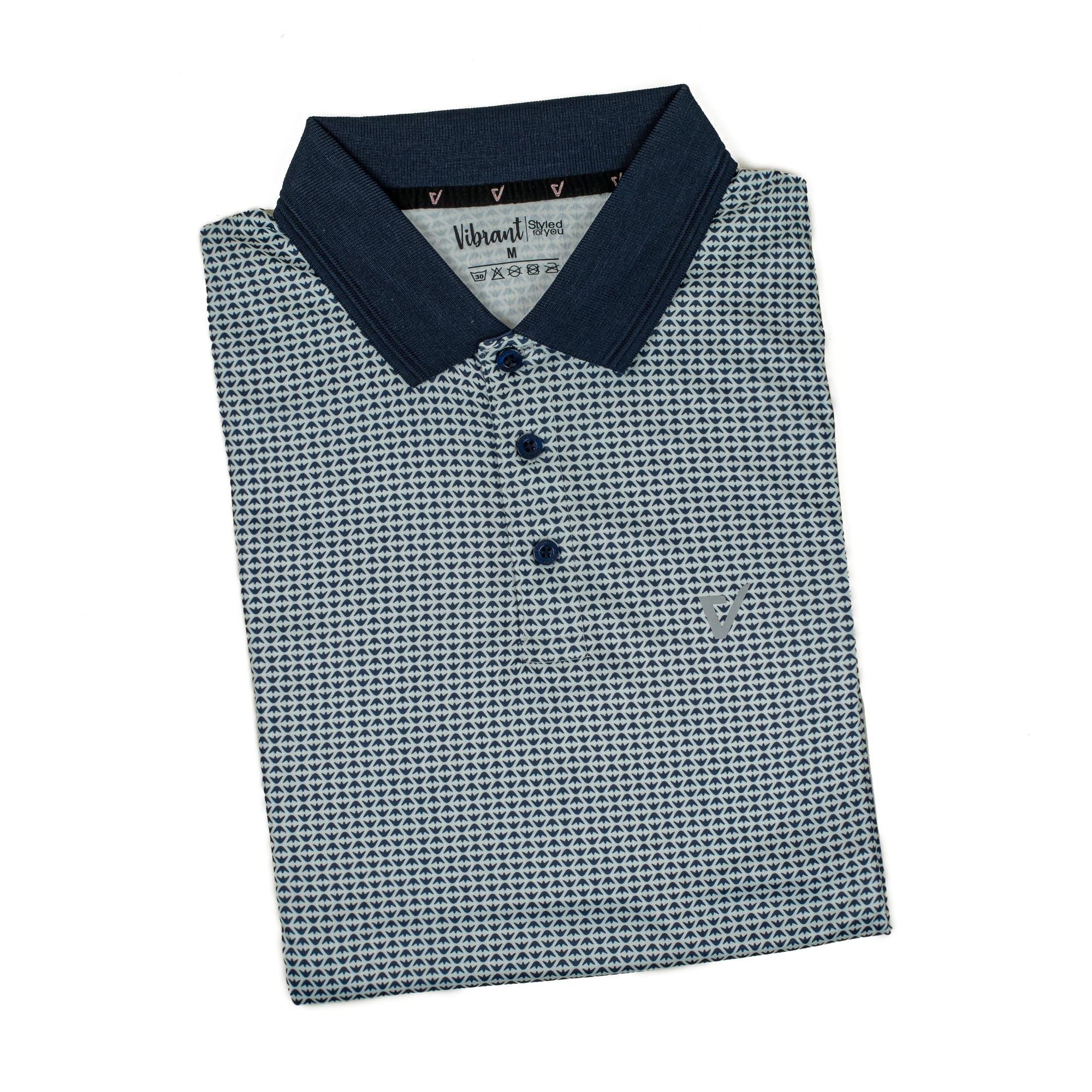 Vibrant Men's Max Cool Dry-Fit Sublimation Golf Polo Shirt - Stylish Performance Wear - Vibrantbd.com