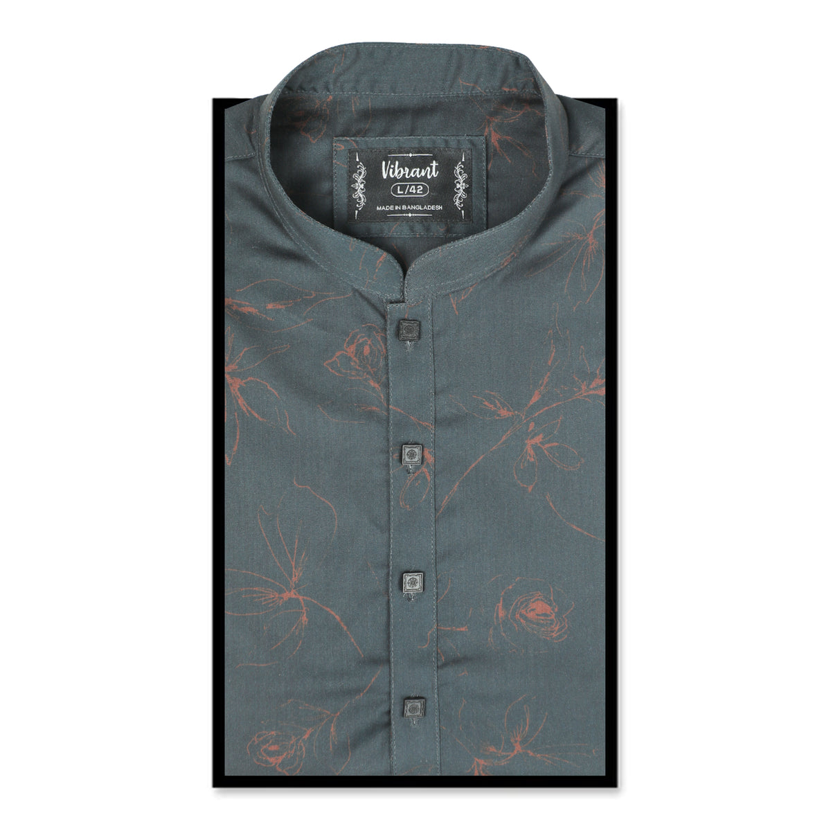 VIBRANT  PRINTED COTTON PANJABI - Vibrantbd.com