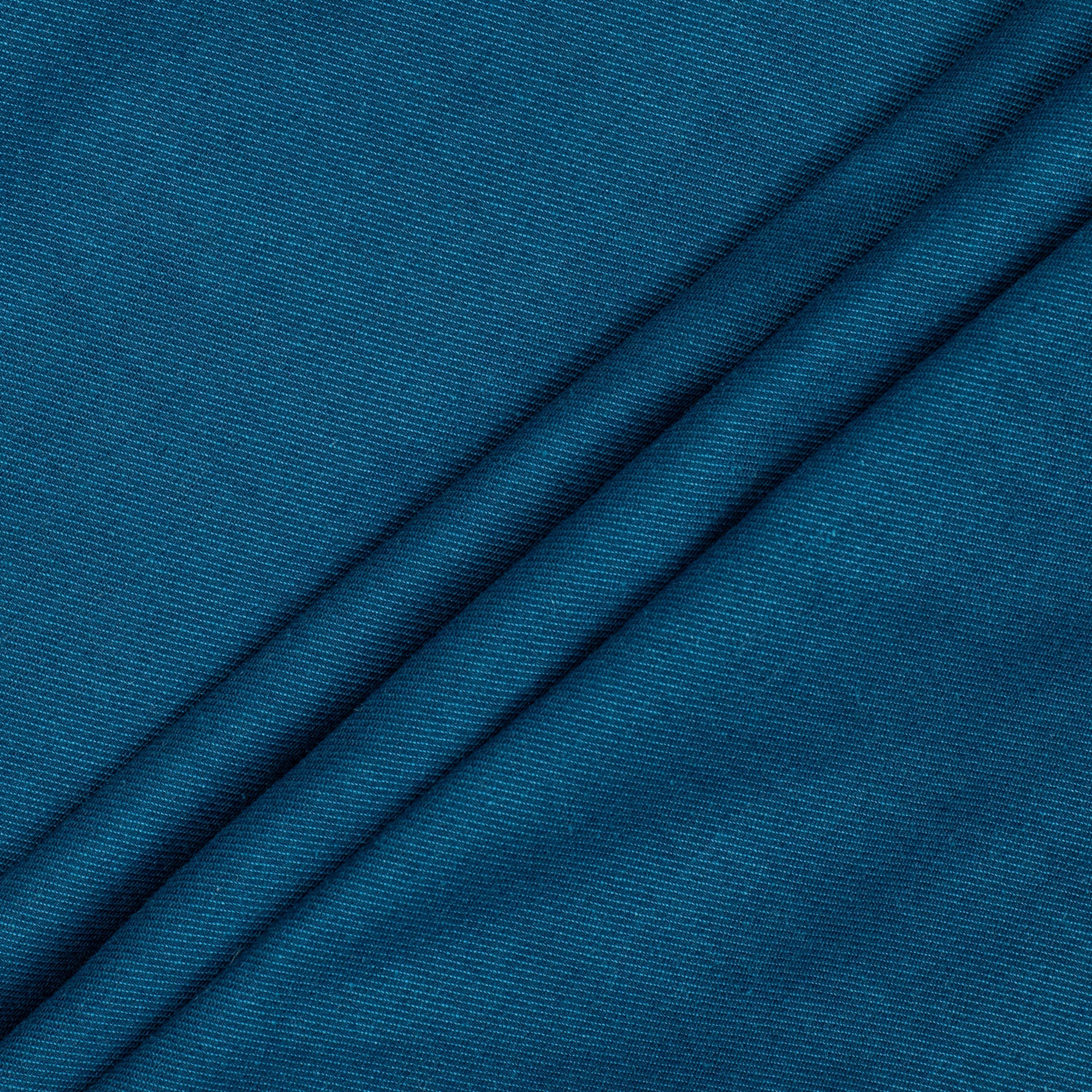 Vibrant Men's Teal Blue Cotton Panjabi – Elegant Embroidered Traditional Wear - Vibrantbd.com