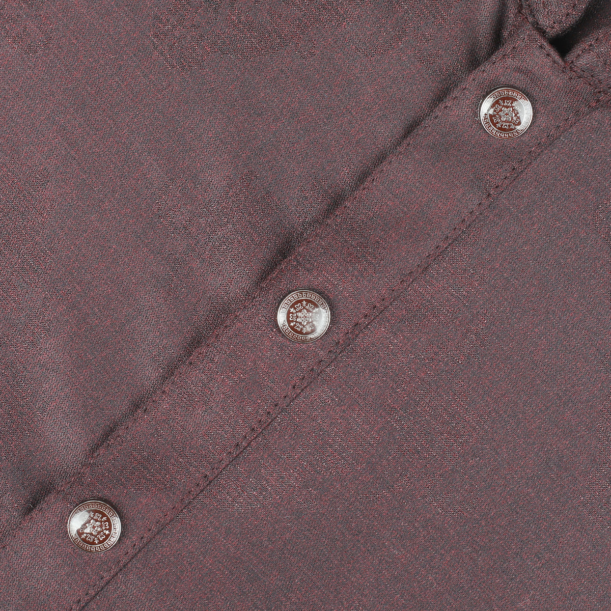 VIBRANT MEN'S JACQUARD PRINT BLENDED COTTON PANJABI - Vibrantbd.com