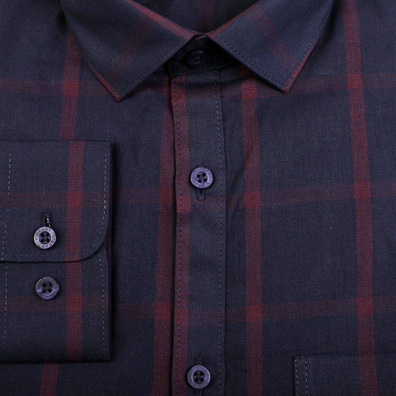 VIBRANT FULL SLEEVE CHECKERS SHIRT