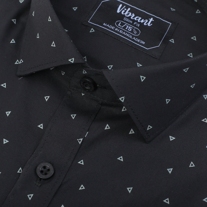 VIBRANT HALF SLEEVE PRINTED  SHIRT FOR MEN