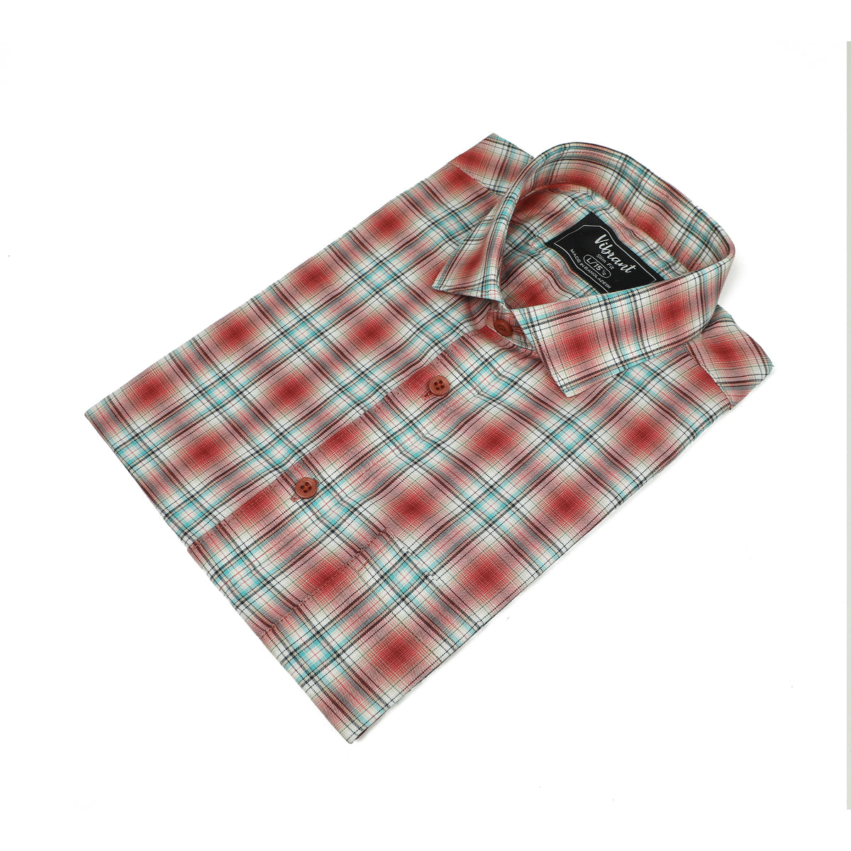 VIBRANT MEN HALF SLEEVE STRIPED SHIRT