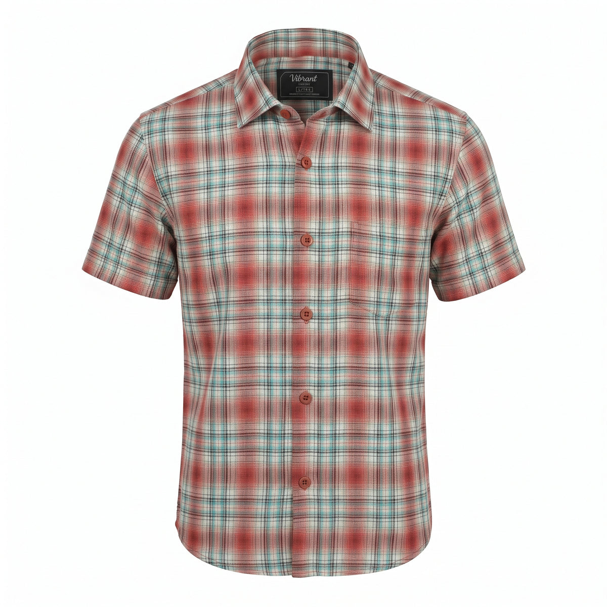VIBRANT MEN HALF SLEEVE STRIPED SHIRT
