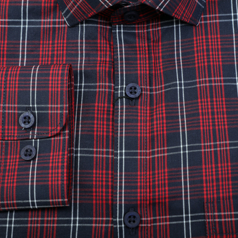 VIBRANT FULL SLEEVE CHECKERS SHIRT
