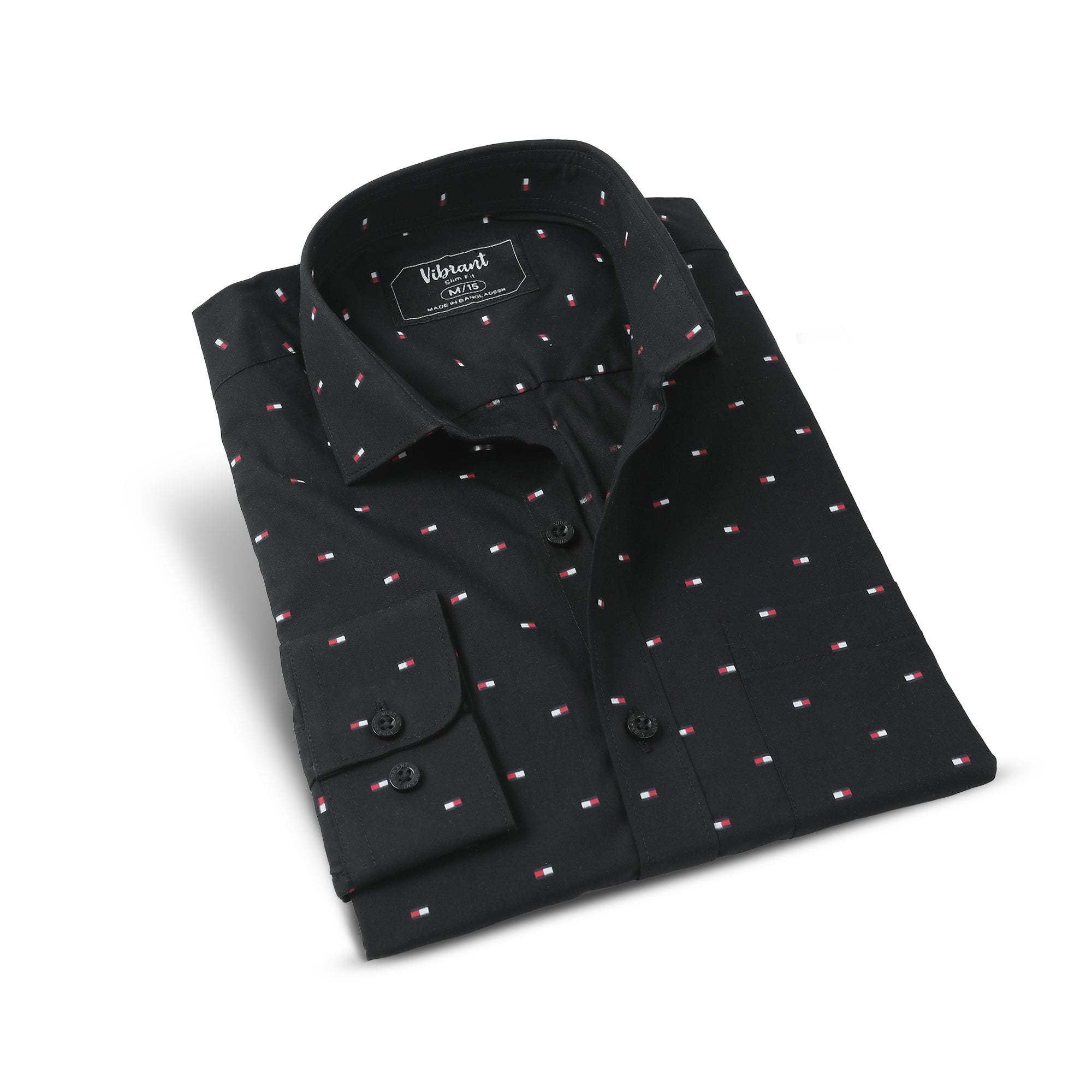 VIBRANT FULL SLEEVE PRINTED SHIRT - Vibrantbd.com
