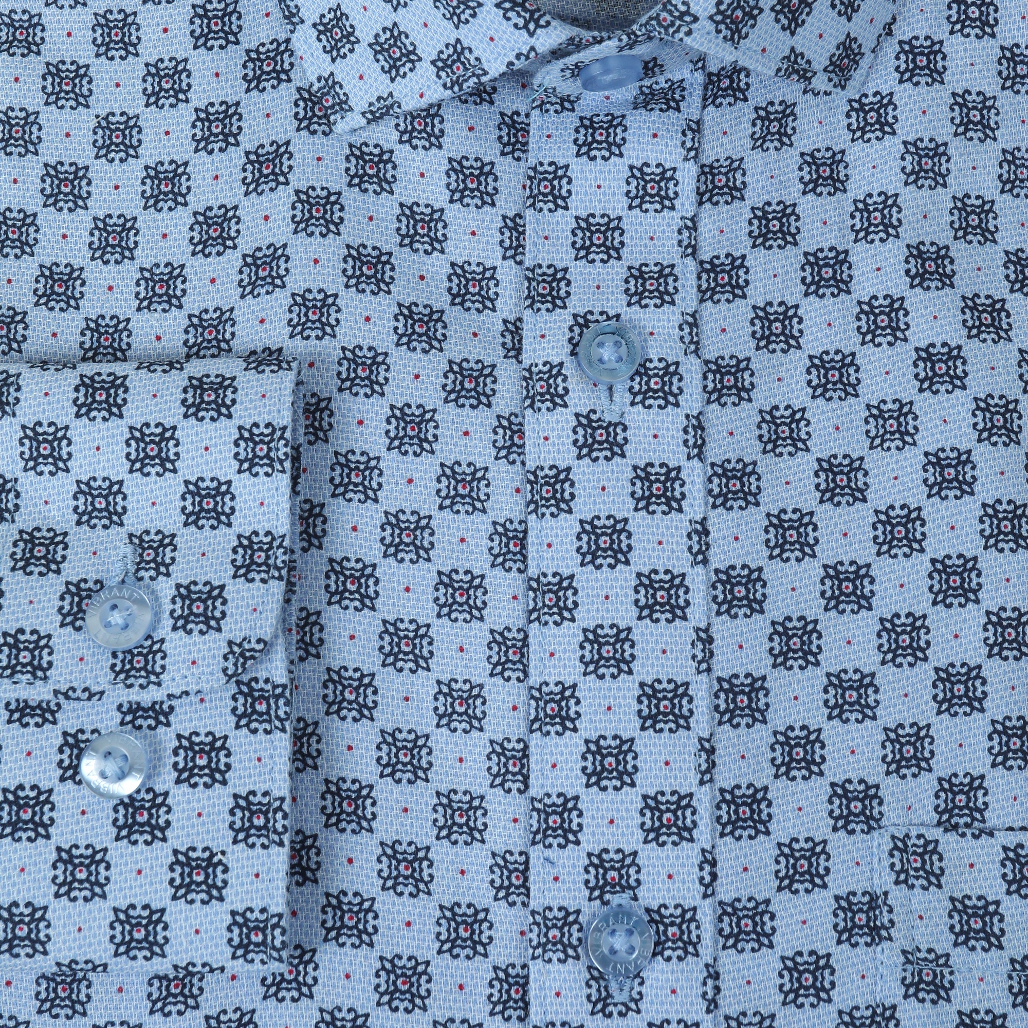 VIBRANT FULL SLEEVE PRINTED SHIRT - Vibrantbd.com