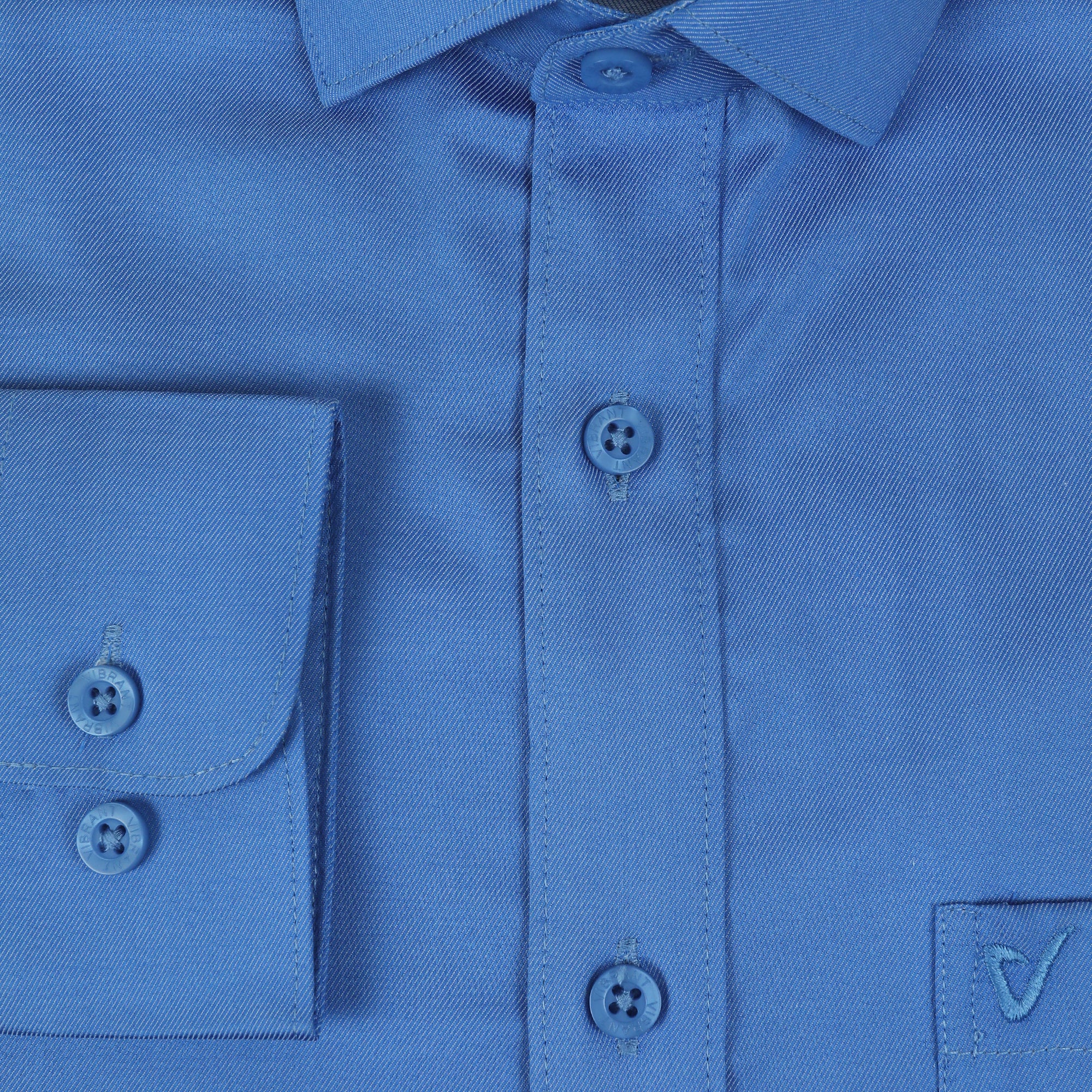 VIBRANT FULL SLEEVE PLAIN SHIRT - Vibrantbd.com
