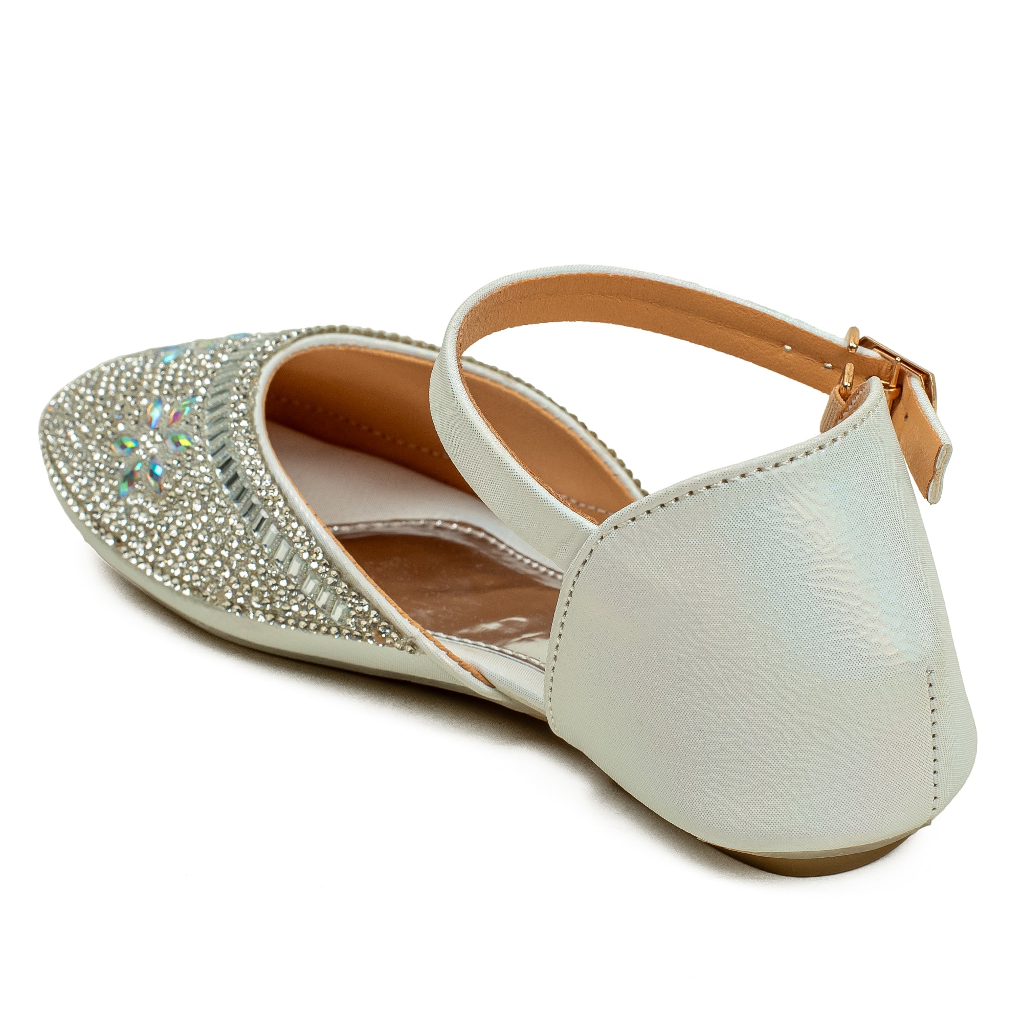 Girls' Embellished Ballerina Flats