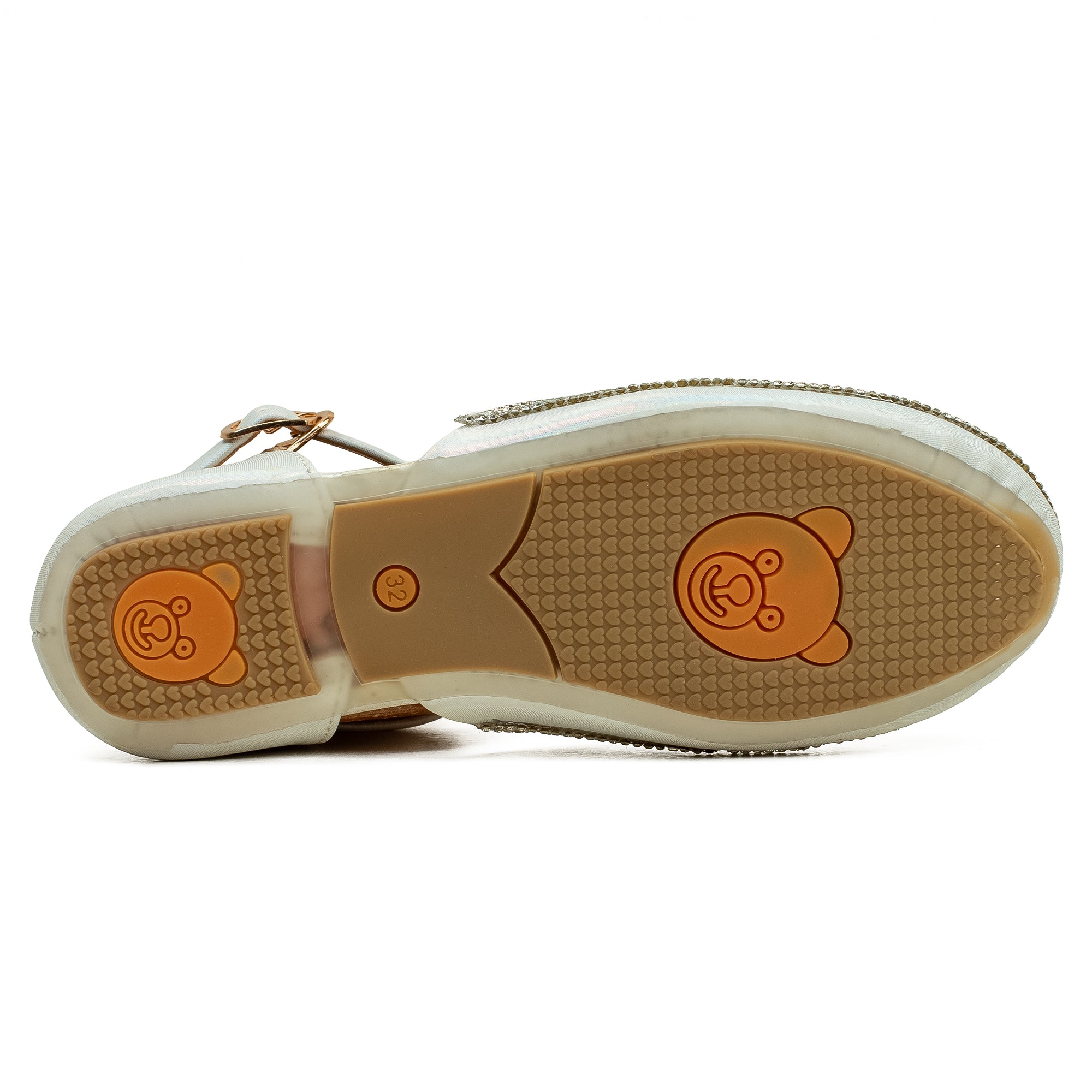 Girls' Embellished Ballerina Flats