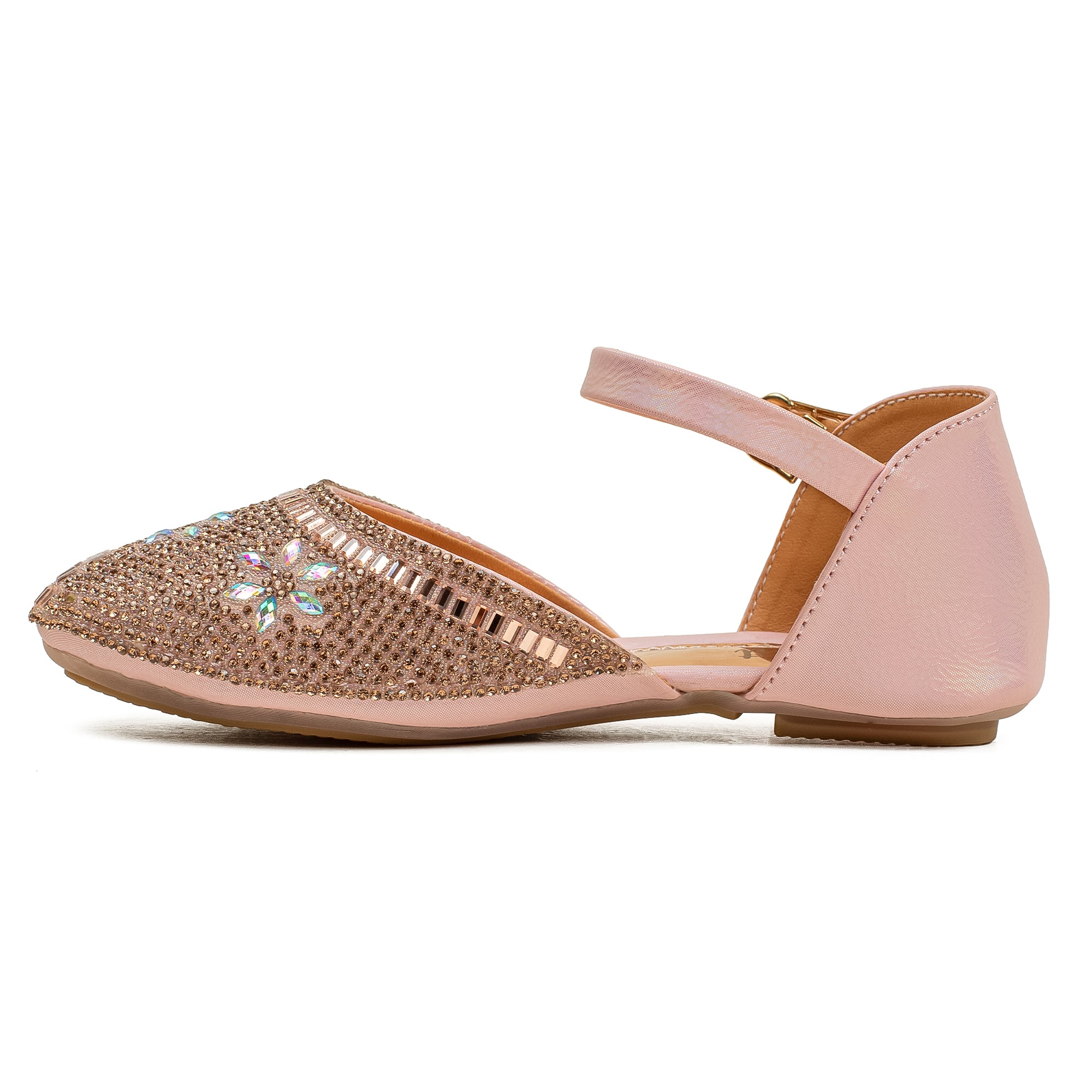 Girls' Embellished Ballerina Flats