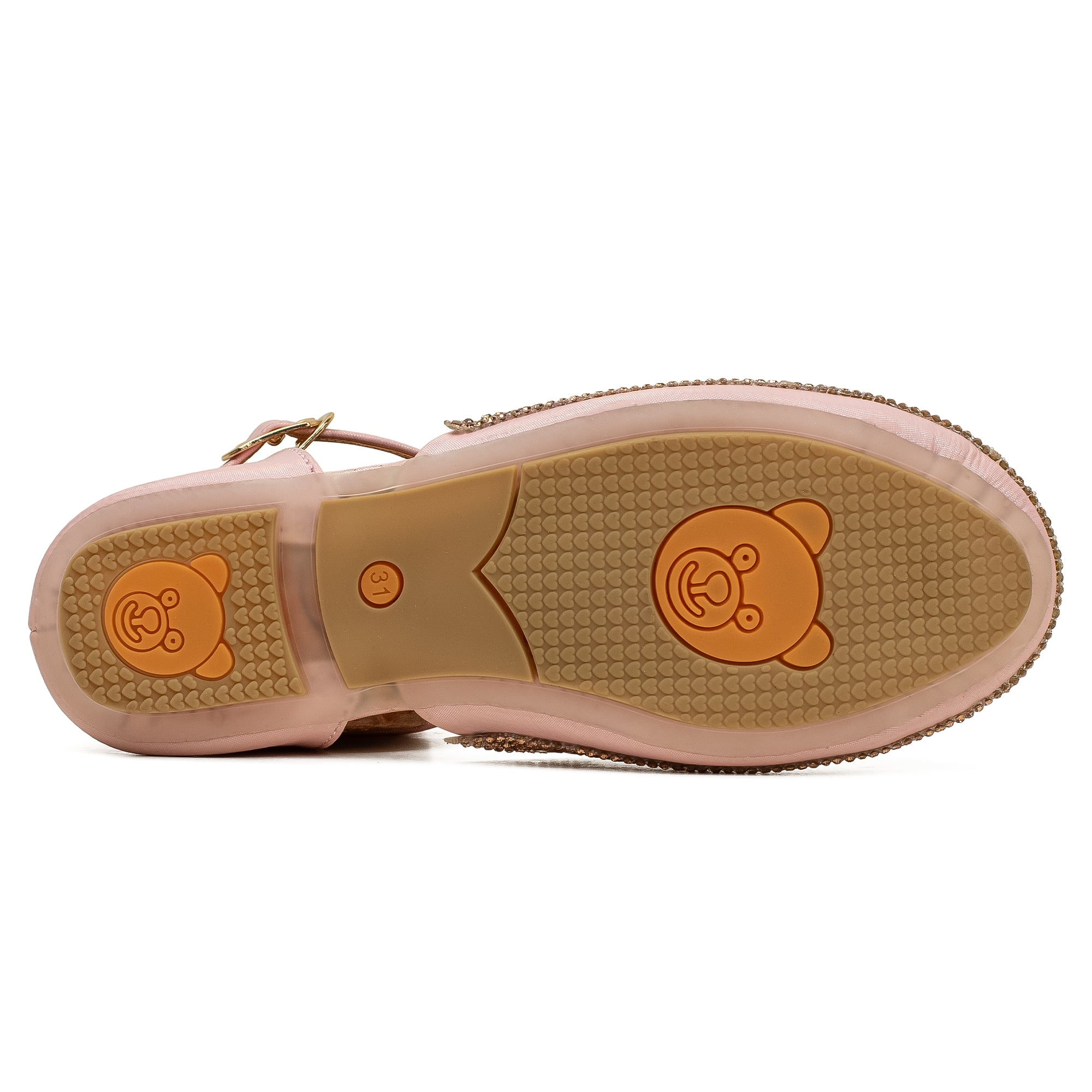Girls' Embellished Ballerina Flats
