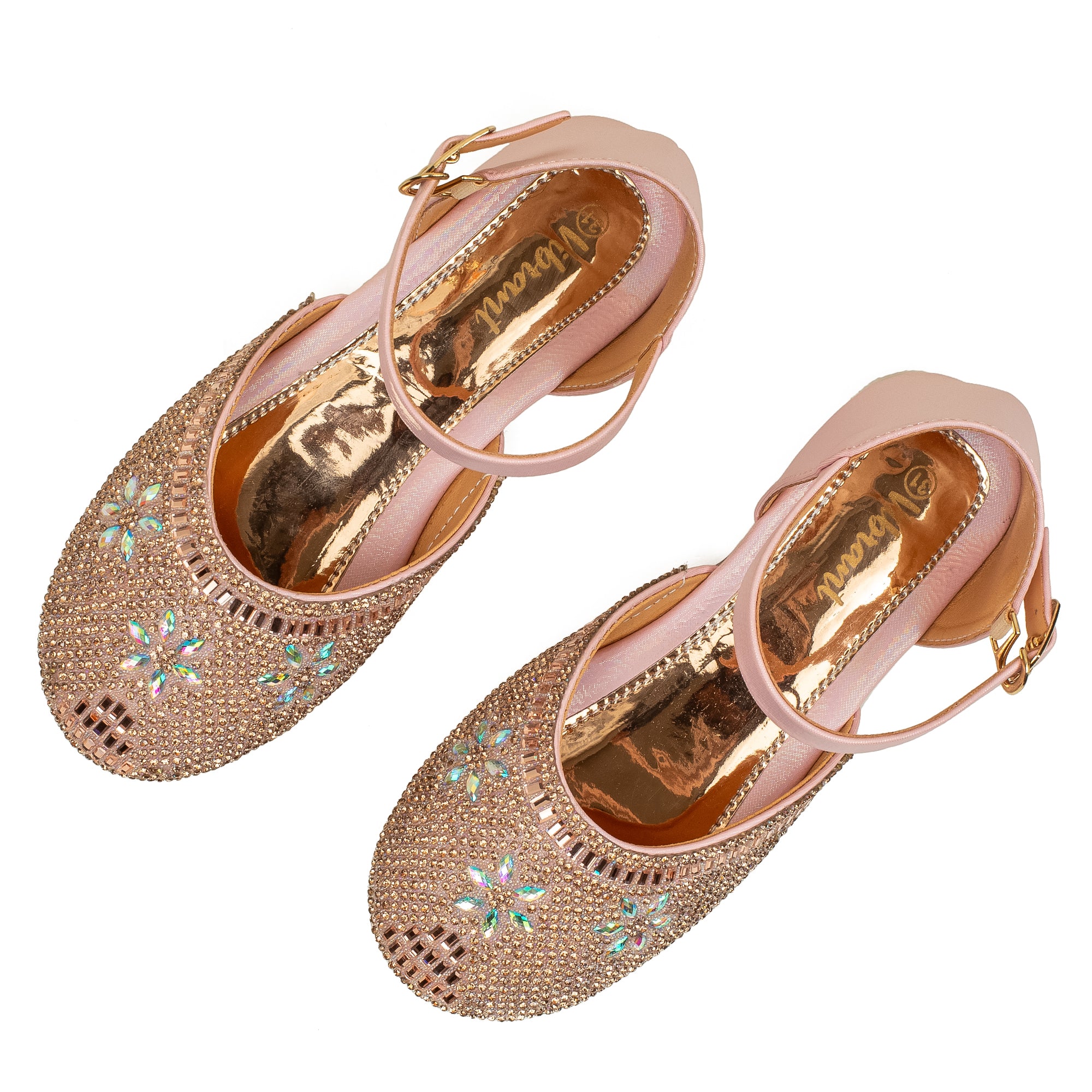 Girls' Embellished Ballerina Flats
