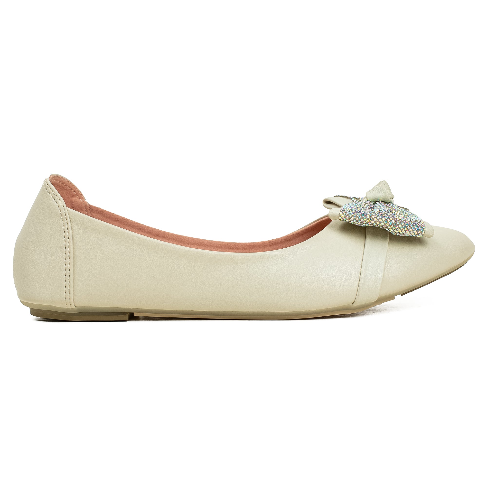 Vibrant Light Green Ballerina Flats for Women - Vibrantbd.com