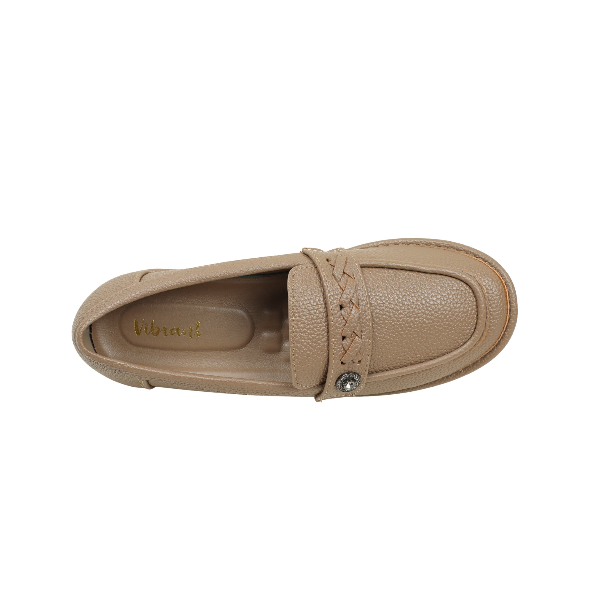 VIBRANT COMFY LITE  BEIGE LADIES SHOES - Vibrantbd.com