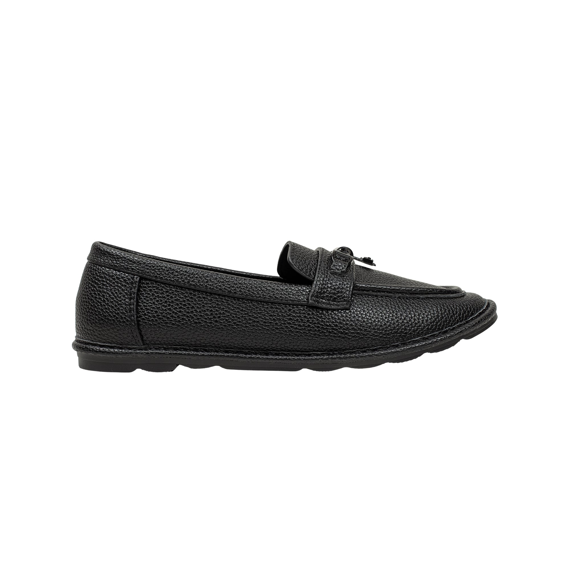 VIBRANT COMFY LITE  BLACK LADIES SHOES