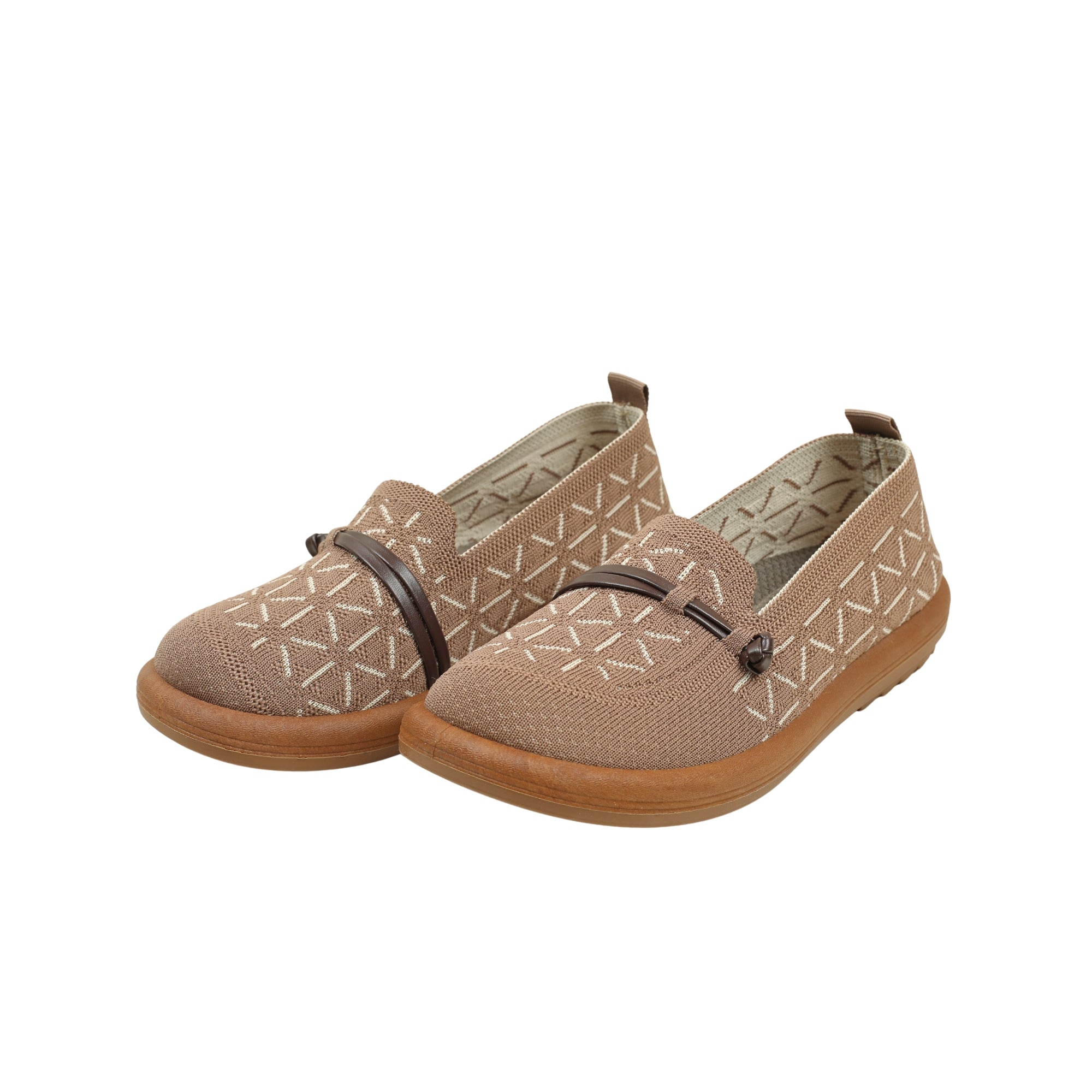 VIBRANT BROWN FLEX HIPPIE SHOES - Vibrantbd.com