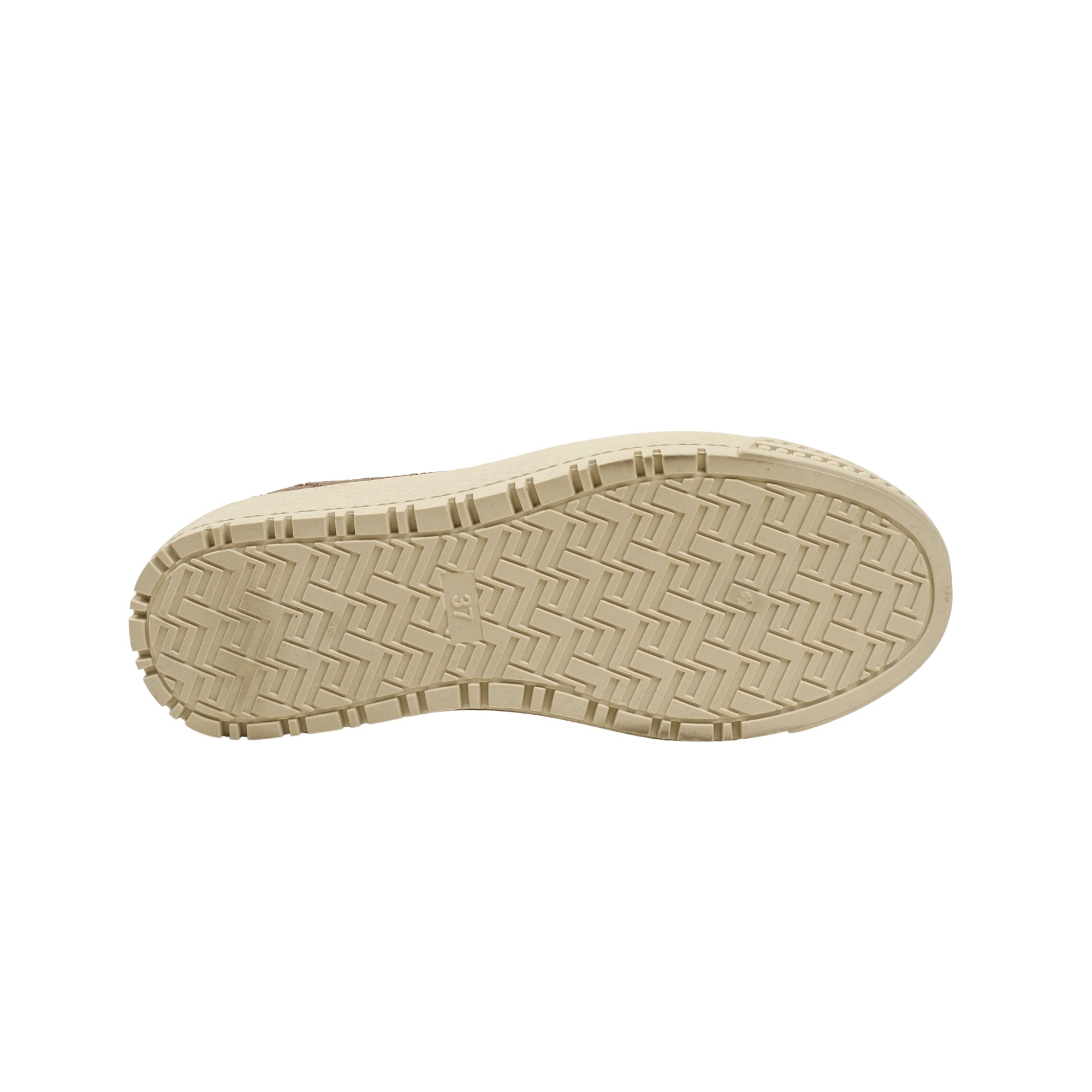 VIBRANT BROWN KNIT PLATFORM SLIP-ON SHOES - Vibrantbd.com