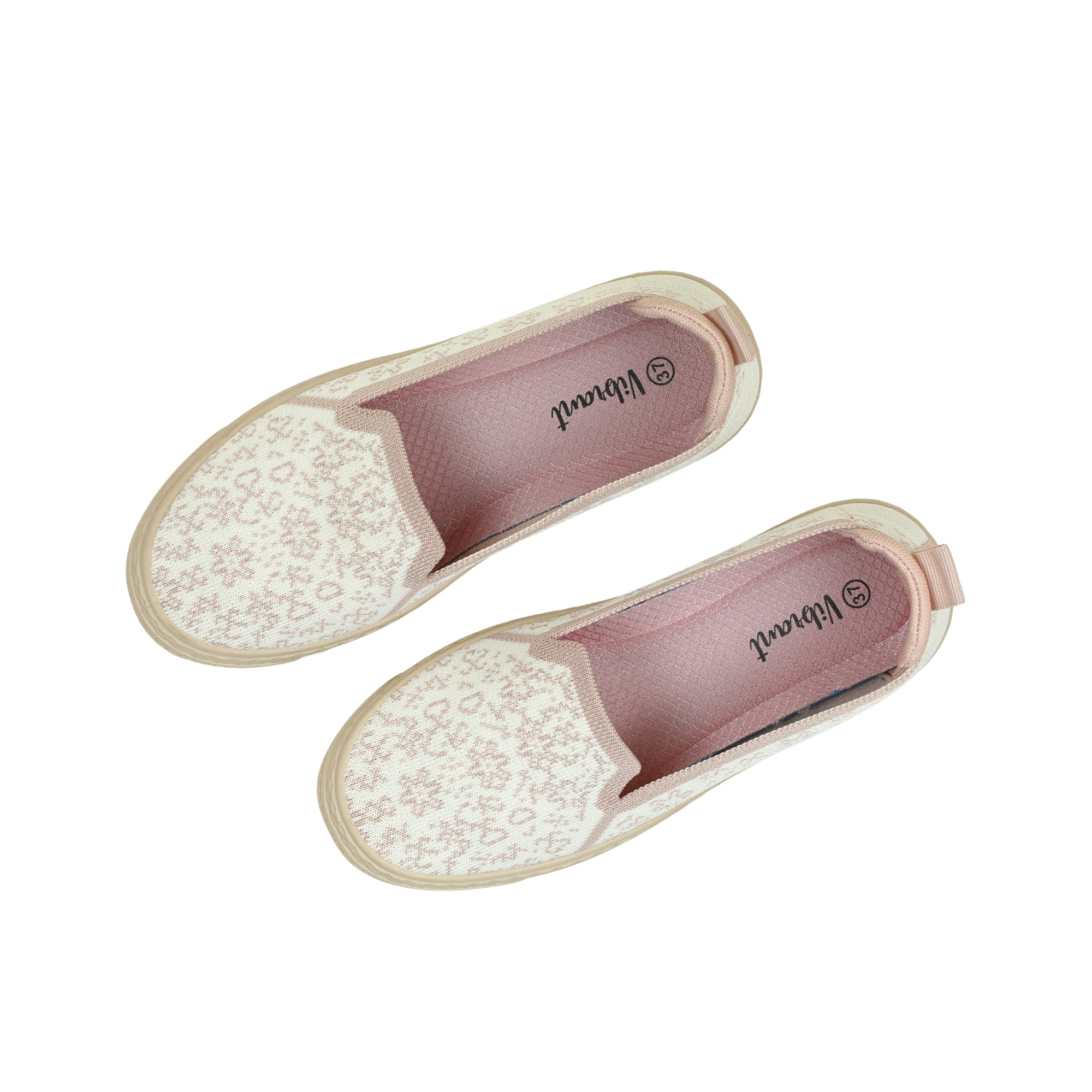VIBRANT PINK AND WHITE AVERO SHOE - Vibrantbd.com