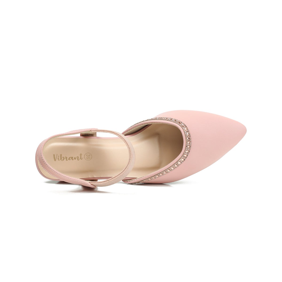 VIBRANT WOMEN BLOCK HEEL SHOES - Vibrantbd.com