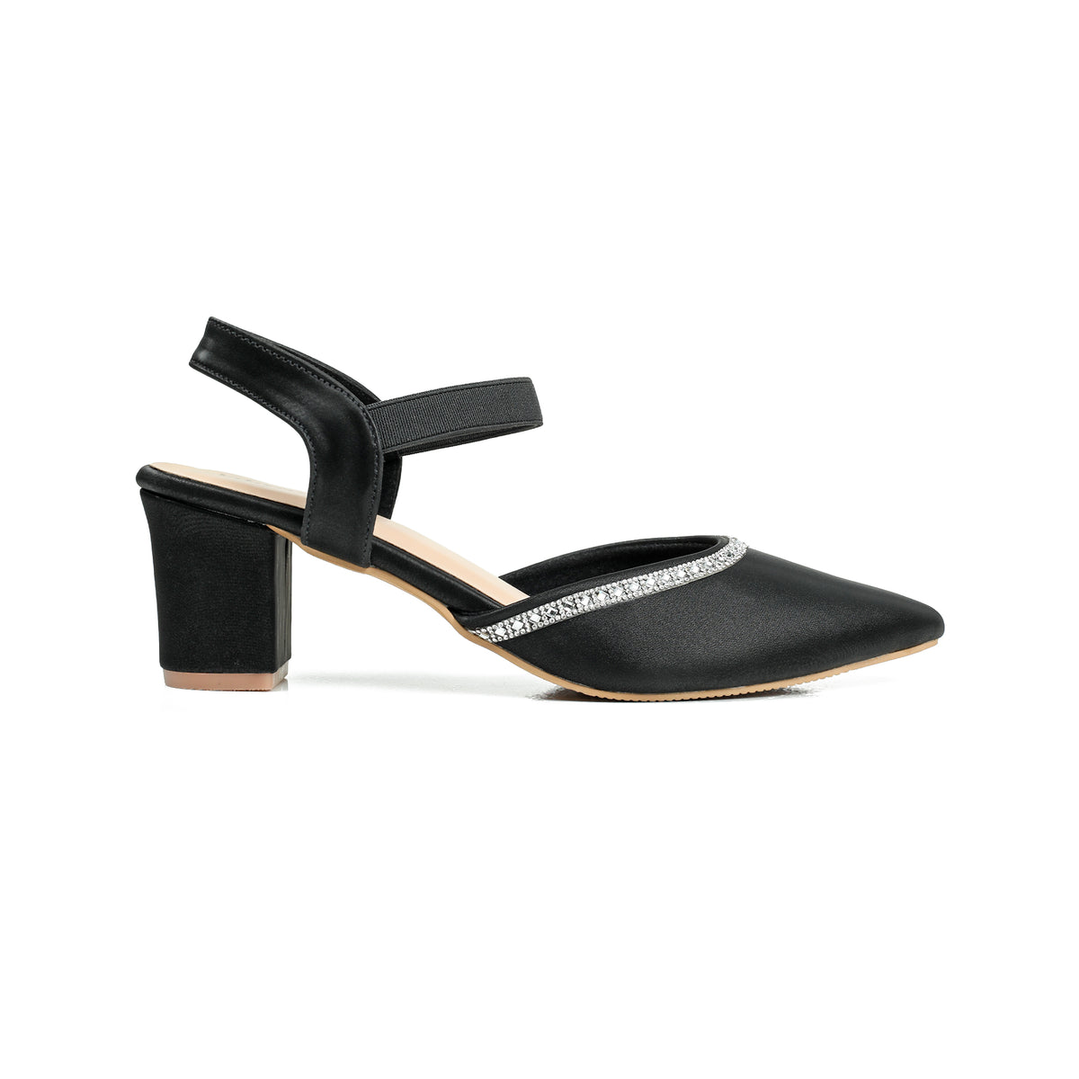VIBRANT WOMEN BLOCK HEEL SHOES - Vibrantbd.com