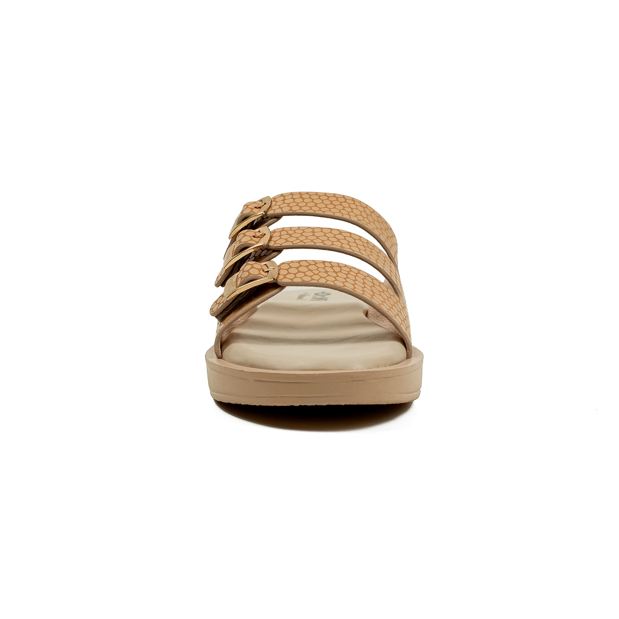 Ladies Dr. Vi Ultimate Comfort Beige Sandal | Stylish PU Upper with TPR Outsole and Cushioned Insole - Vibrantbd.com