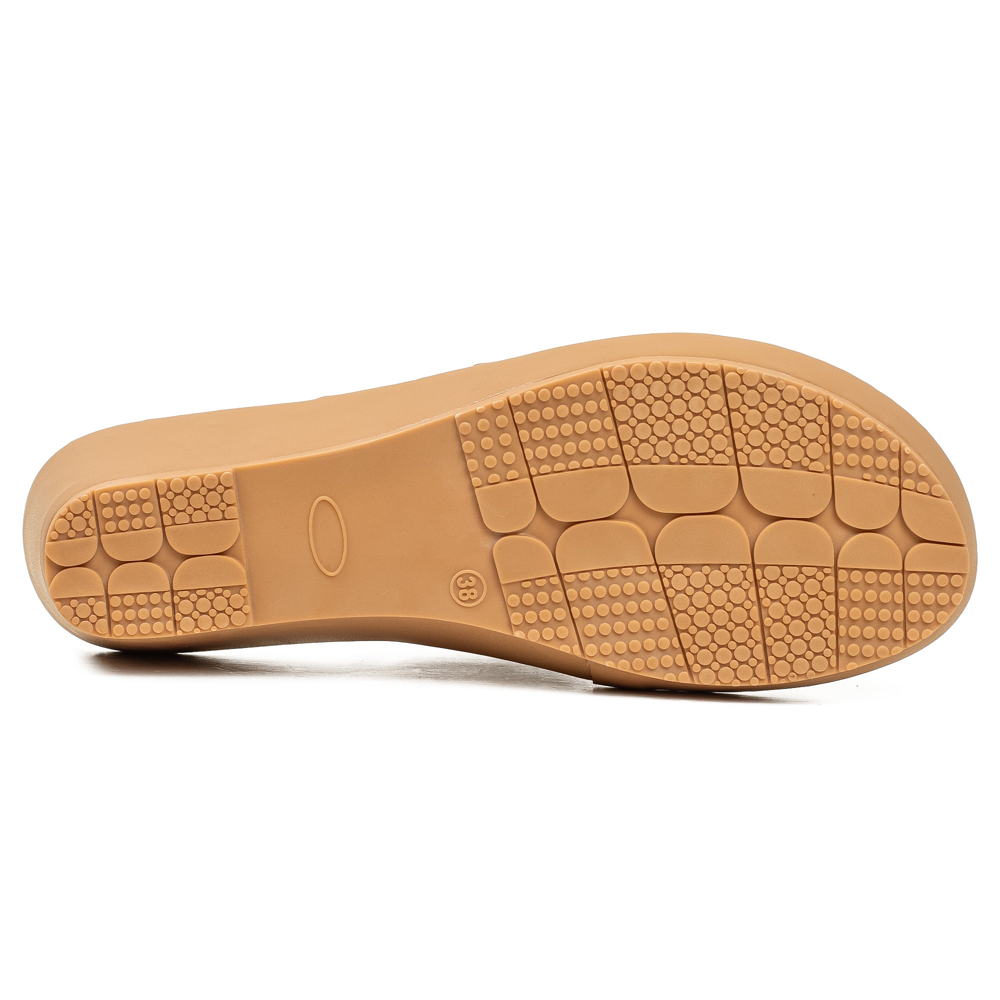 Vibrant Dr. Vi Ladies Wedge Heel Comfort Sandal – Beige PU Leather, Adjustable Straps & Cushioned Insole for Maximum Comfort - Vibrantbd.com