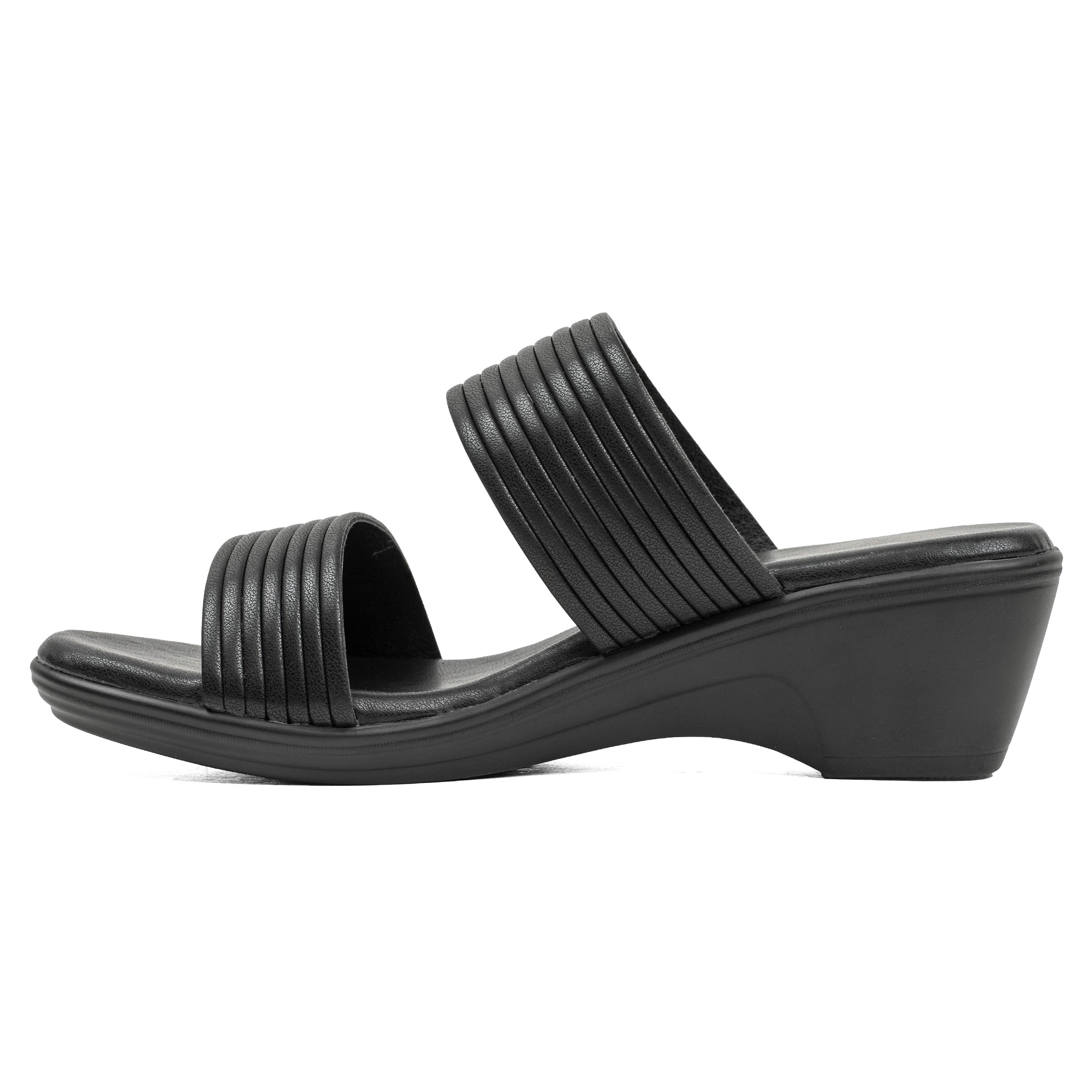 Vibrant Ladies Wedge Heel Comfort Sandal - Vibrantbd.com