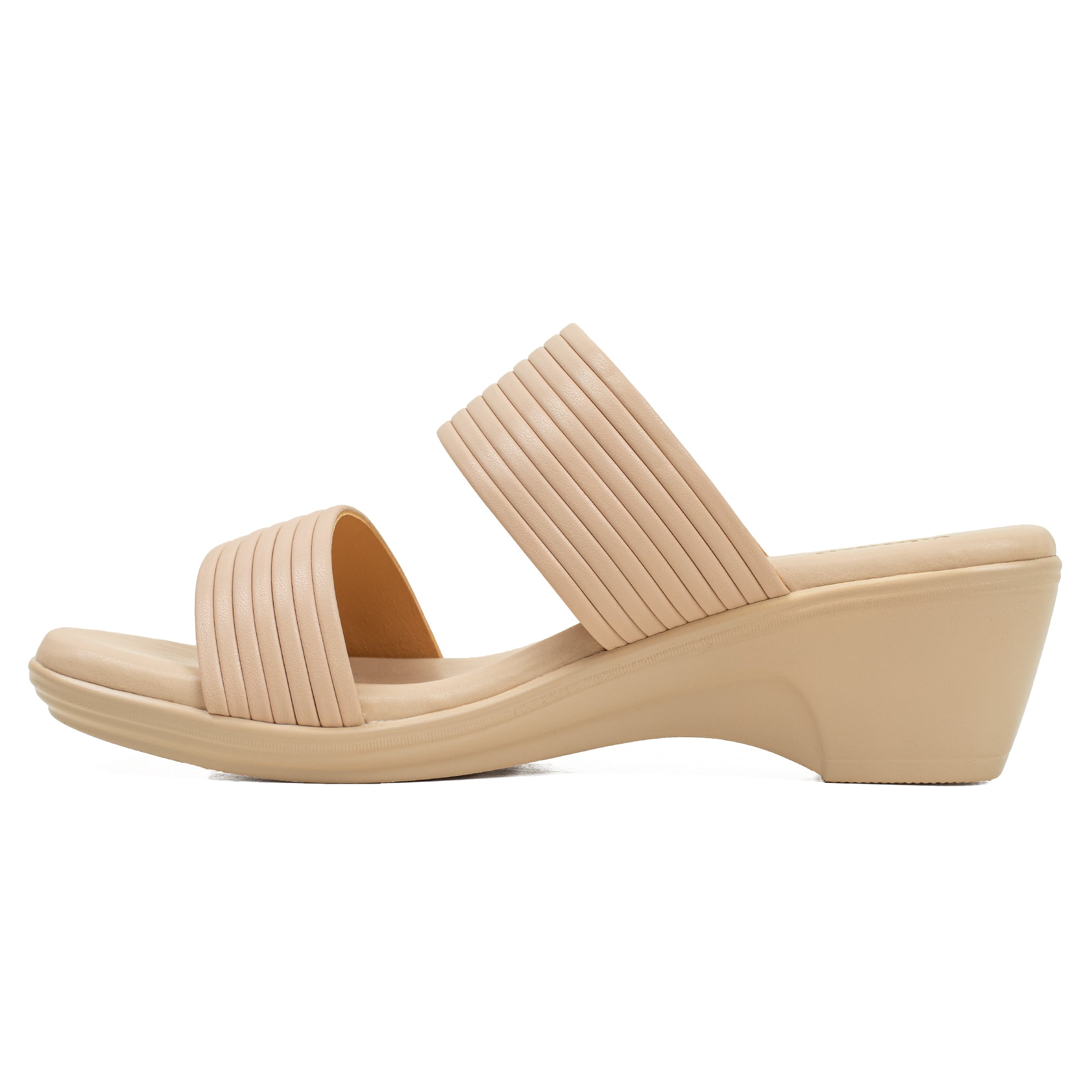 Vibrant  Ladies Wedge Heel Comfort Sandal - Vibrantbd.com