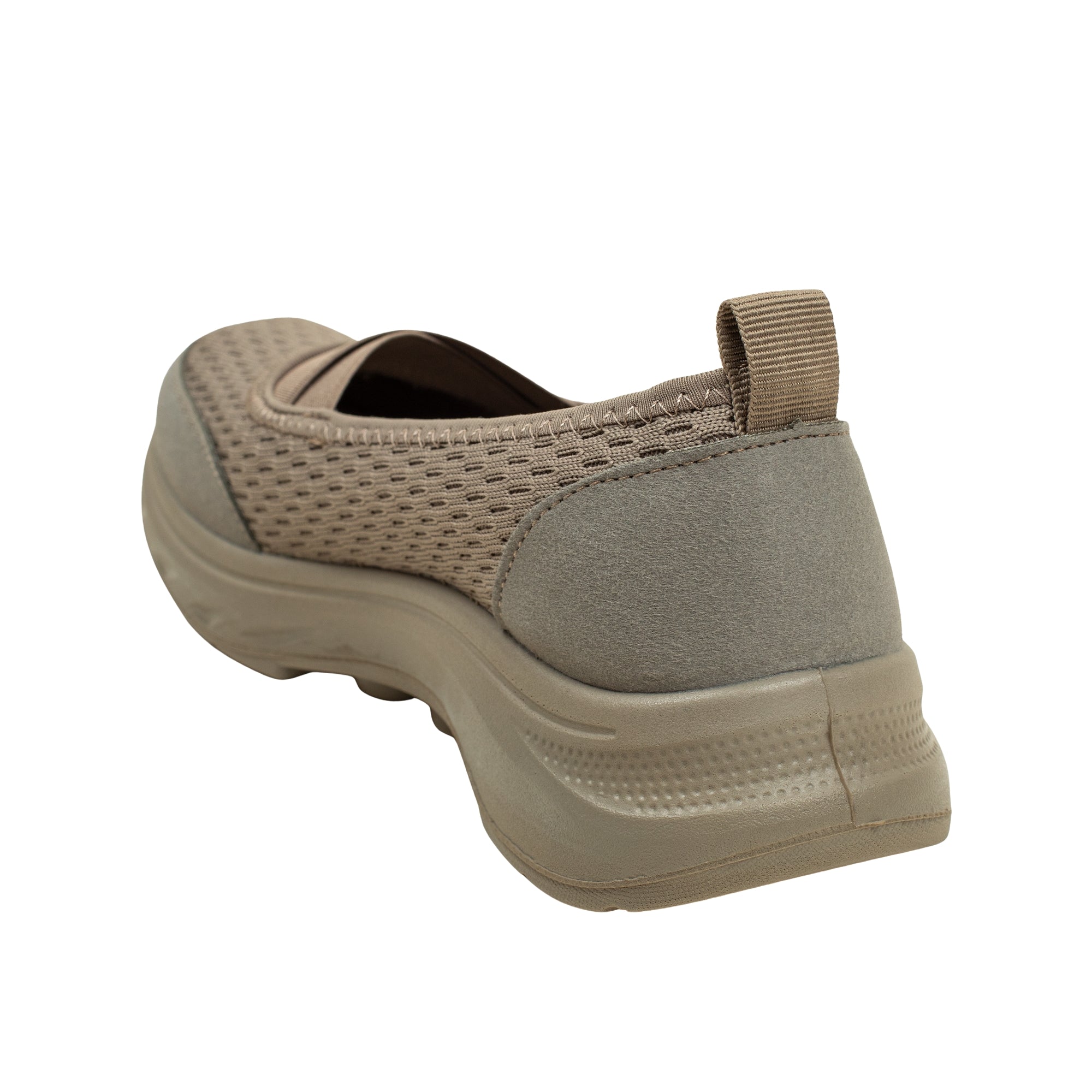 VIBRANT VELNORA LIGHT MOCHA BROWN SHOES - Vibrantbd.com