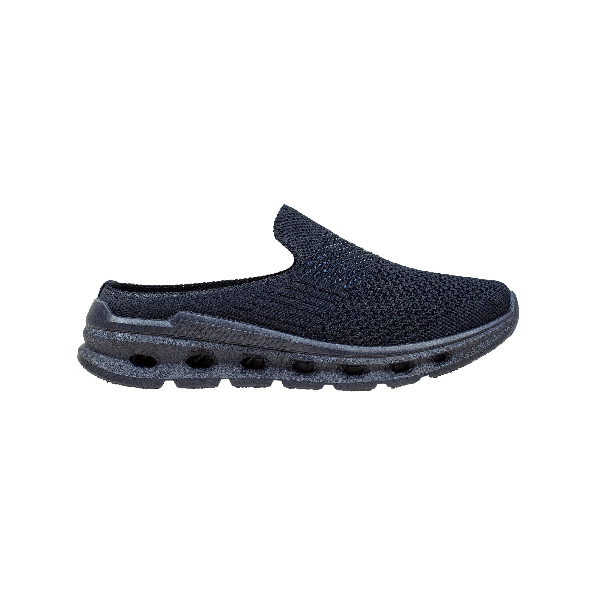 VIBRANT NAVY AERO KNIT SLIP ON SHOES - Vibrantbd.com