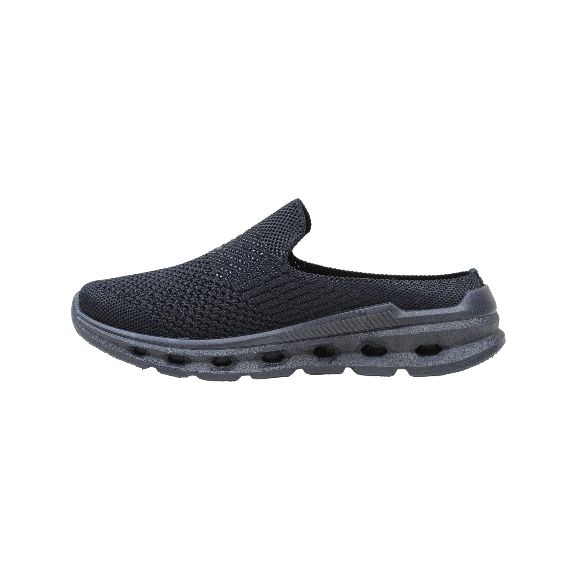 VIBRANT NAVY AERO KNIT SLIP ON SHOES - Vibrantbd.com