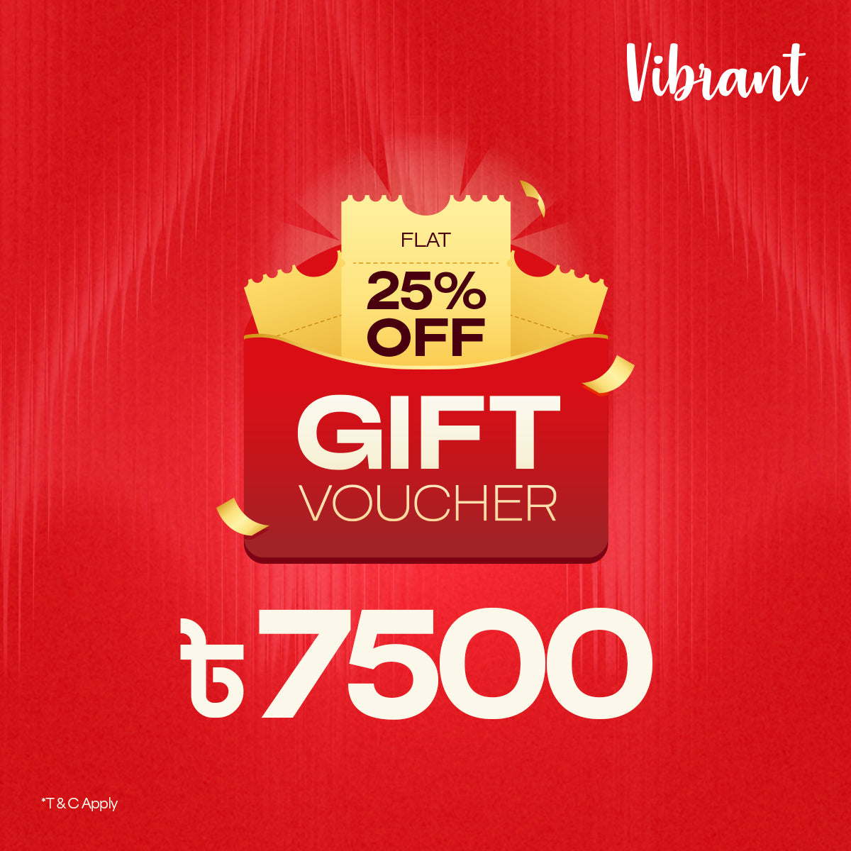 VIBRANT GIFT VOUCHER 7500 - Vibrantbd.com