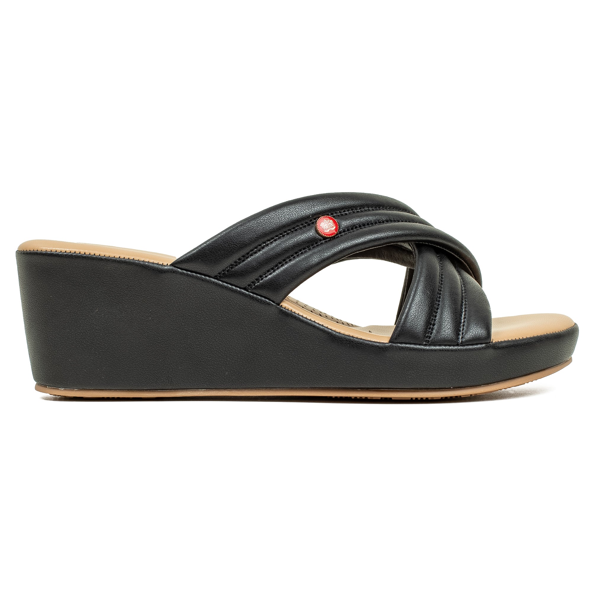 Vibrant Ladies  Black Heel Sandal - Vibrantbd.com
