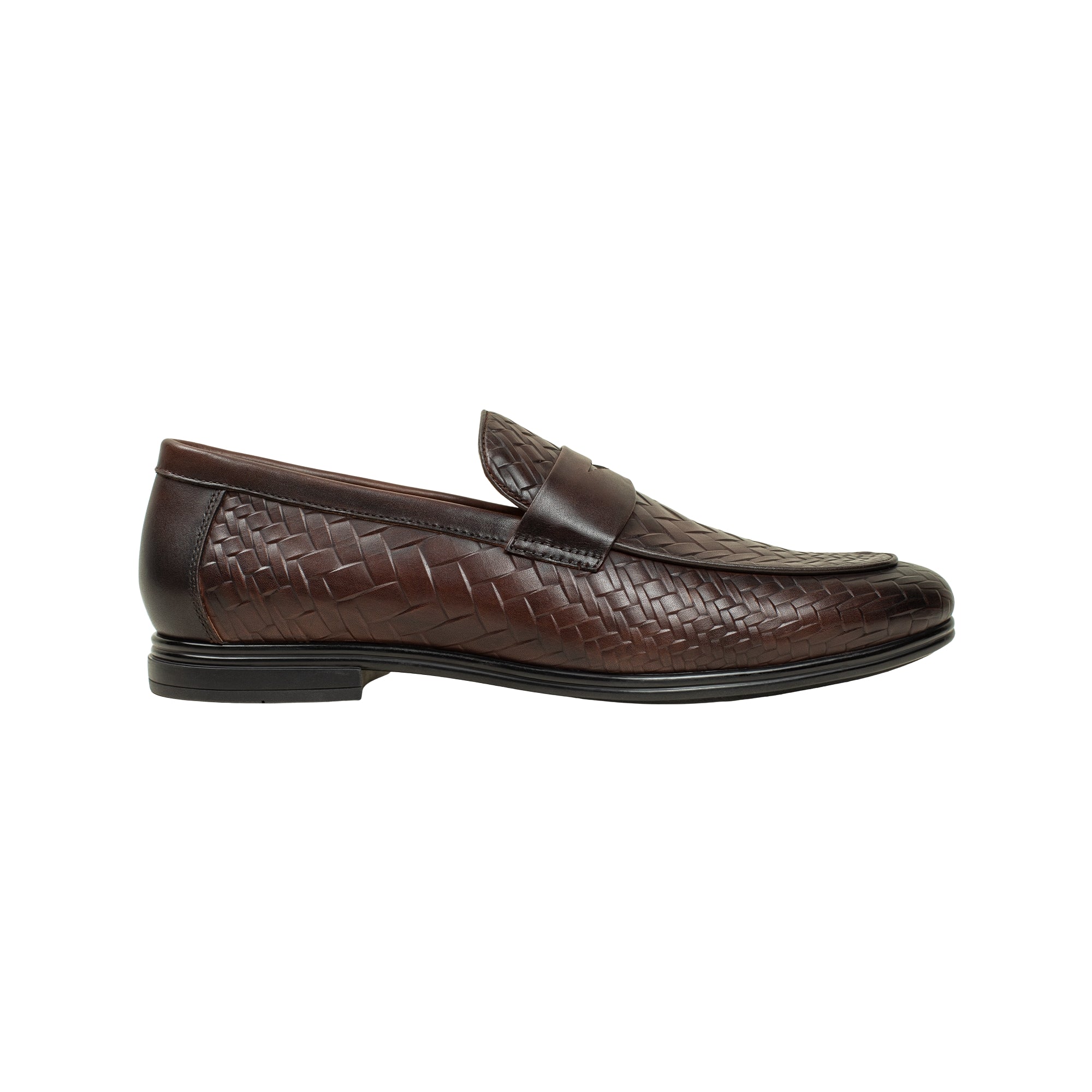 VIBRANT MEN'S IMPERIAL WEAVE GENUINE LEATHER SHOE - Vibrantbd.com