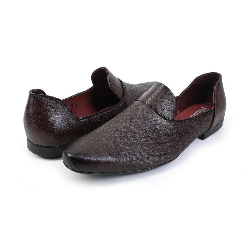 MEN ETHNIC PRINTED NAGRA CASUAL SHOE