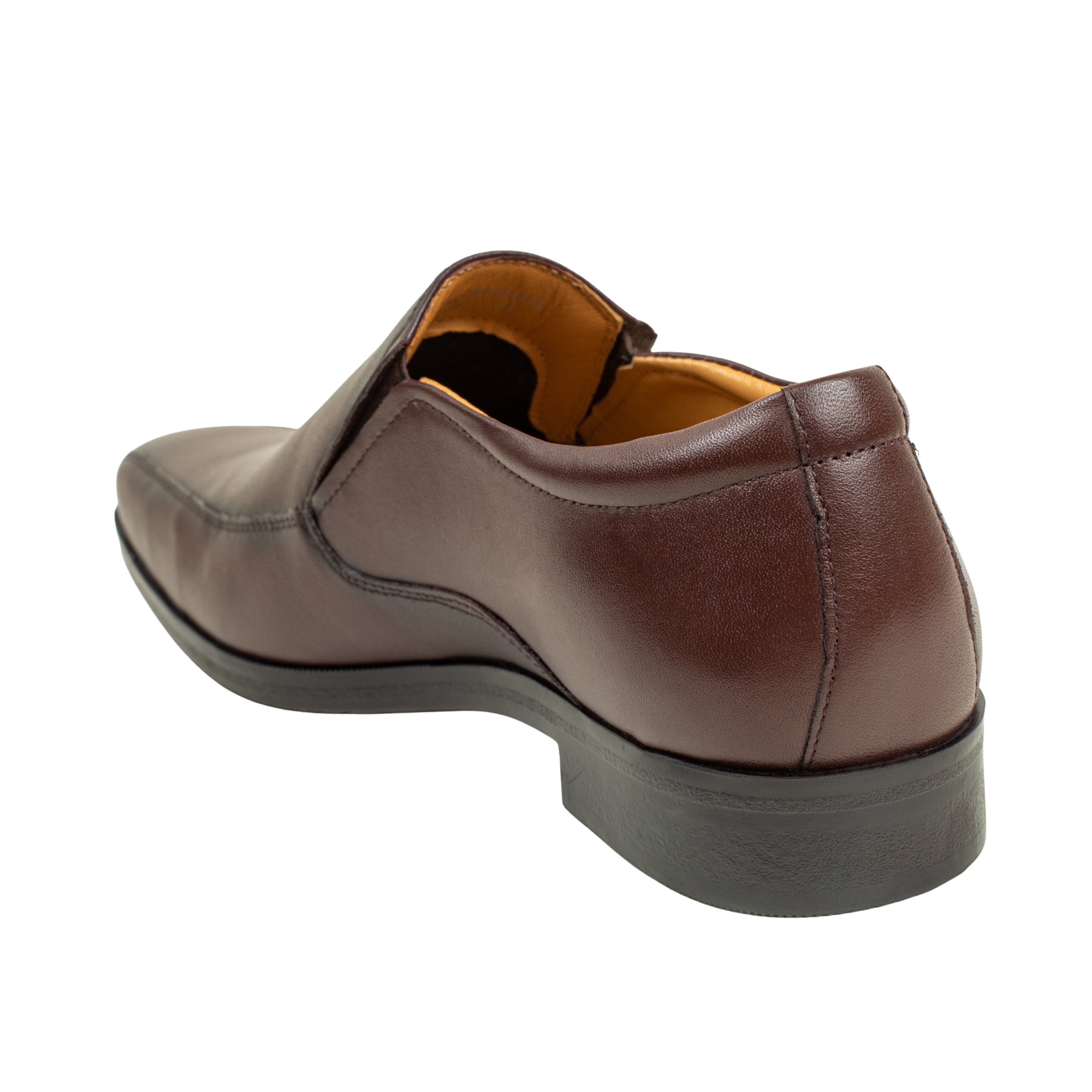 Men's Chocolate Leather Formal Shoes | Vibrant® Elegant Dress Shoes