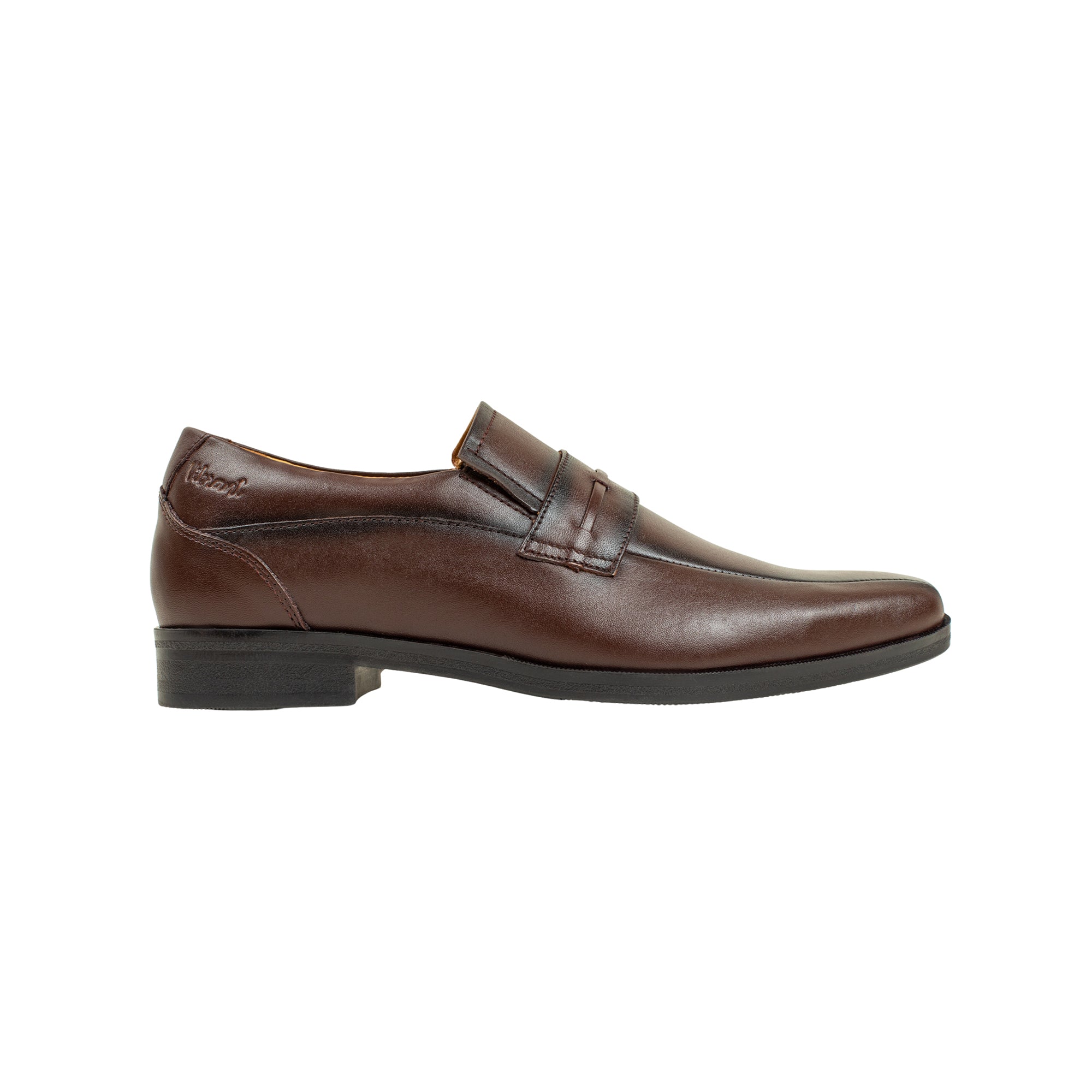 Vibrant Brown Classic Men's Leather Formal Shoes | Vibrant® Elegant Dress Shoes