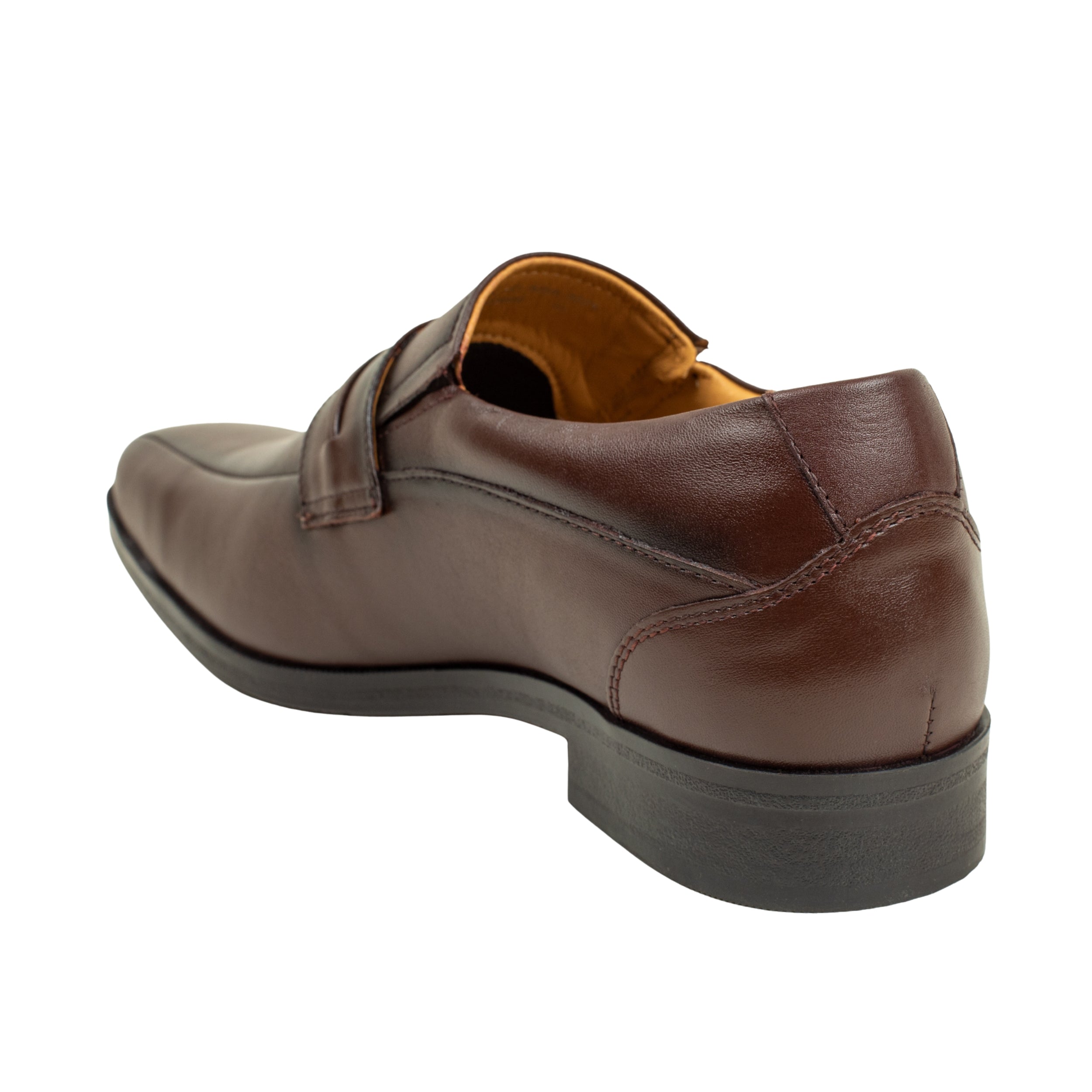 Vibrant Brown Classic Men's Leather Formal Shoes | Vibrant® Elegant Dress Shoes