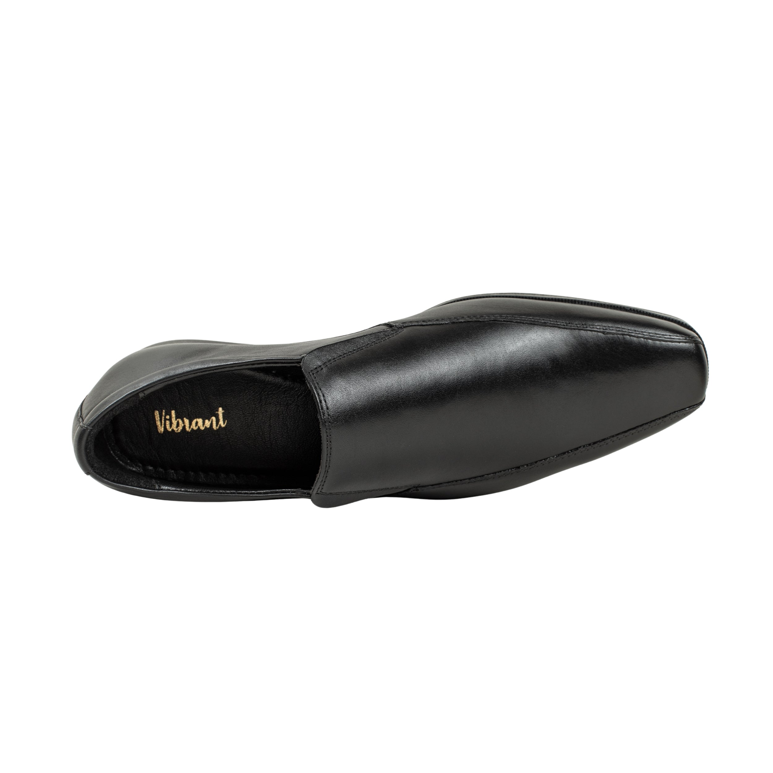 Men's Black Leather Formal Shoes | Vibrant® Elegant Dress Shoes