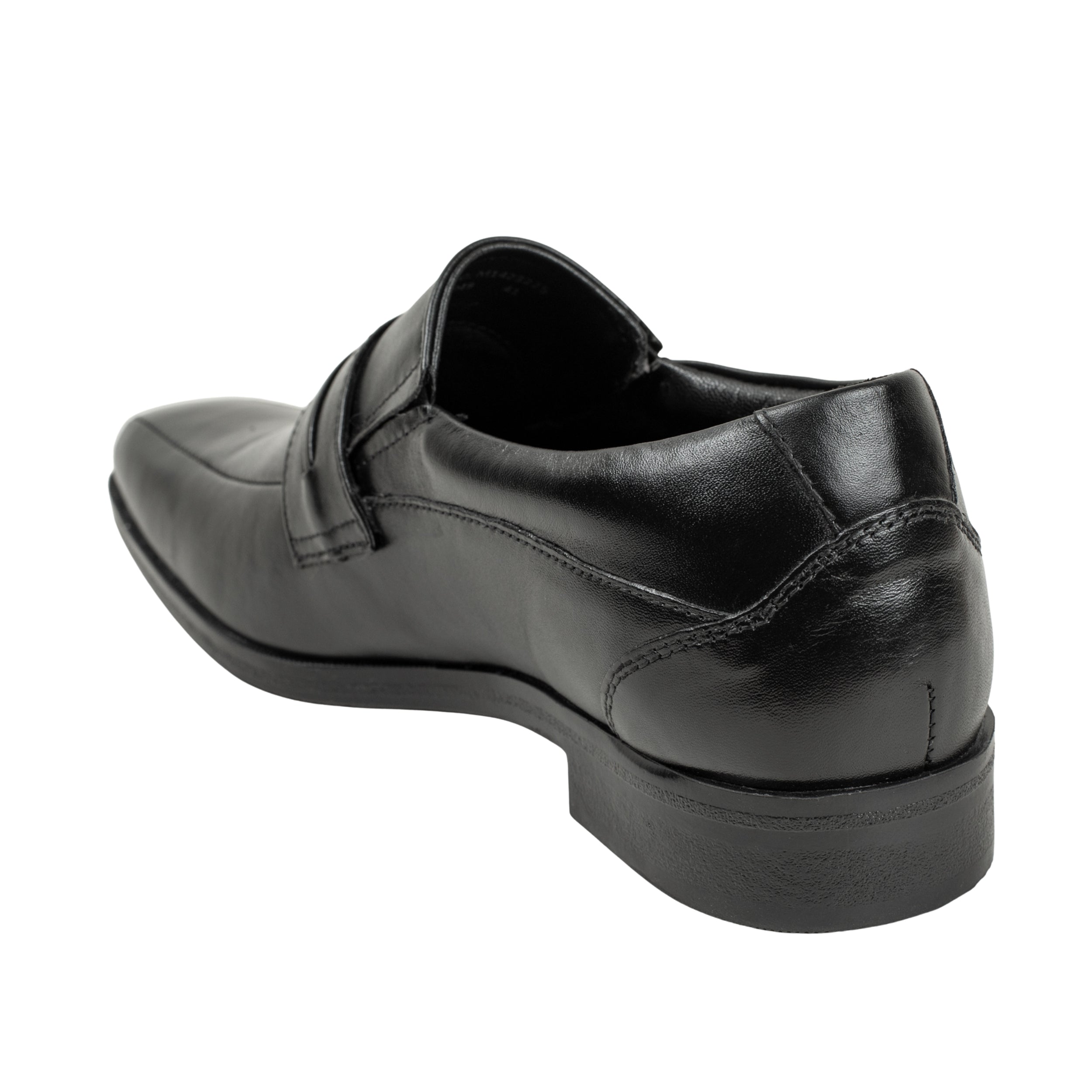 Vibrant Black Classic Men's Leather Formal Shoes | Vibrant® Elegant Dress Shoes