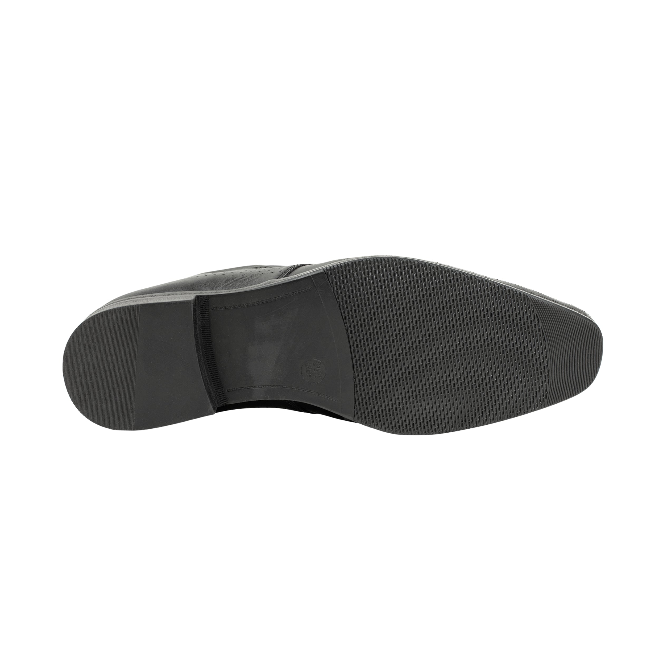 Vibrant Black Classic Men's Leather Formal Shoes | Vibrant® Elegant Dress Shoes