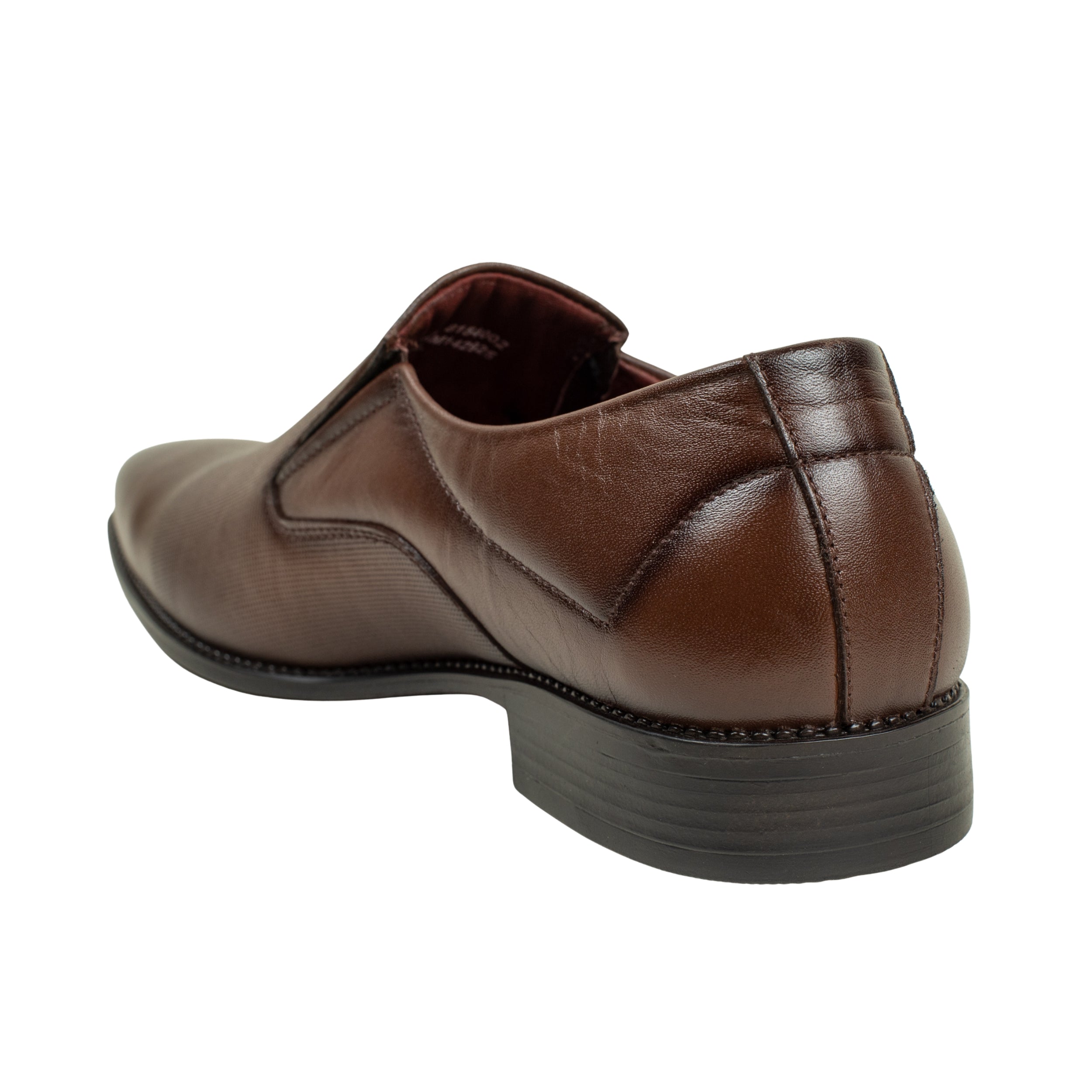 Vibrant Brown Classic Men's Leather Formal Shoes | Vibrant® Elegant Dress Shoes