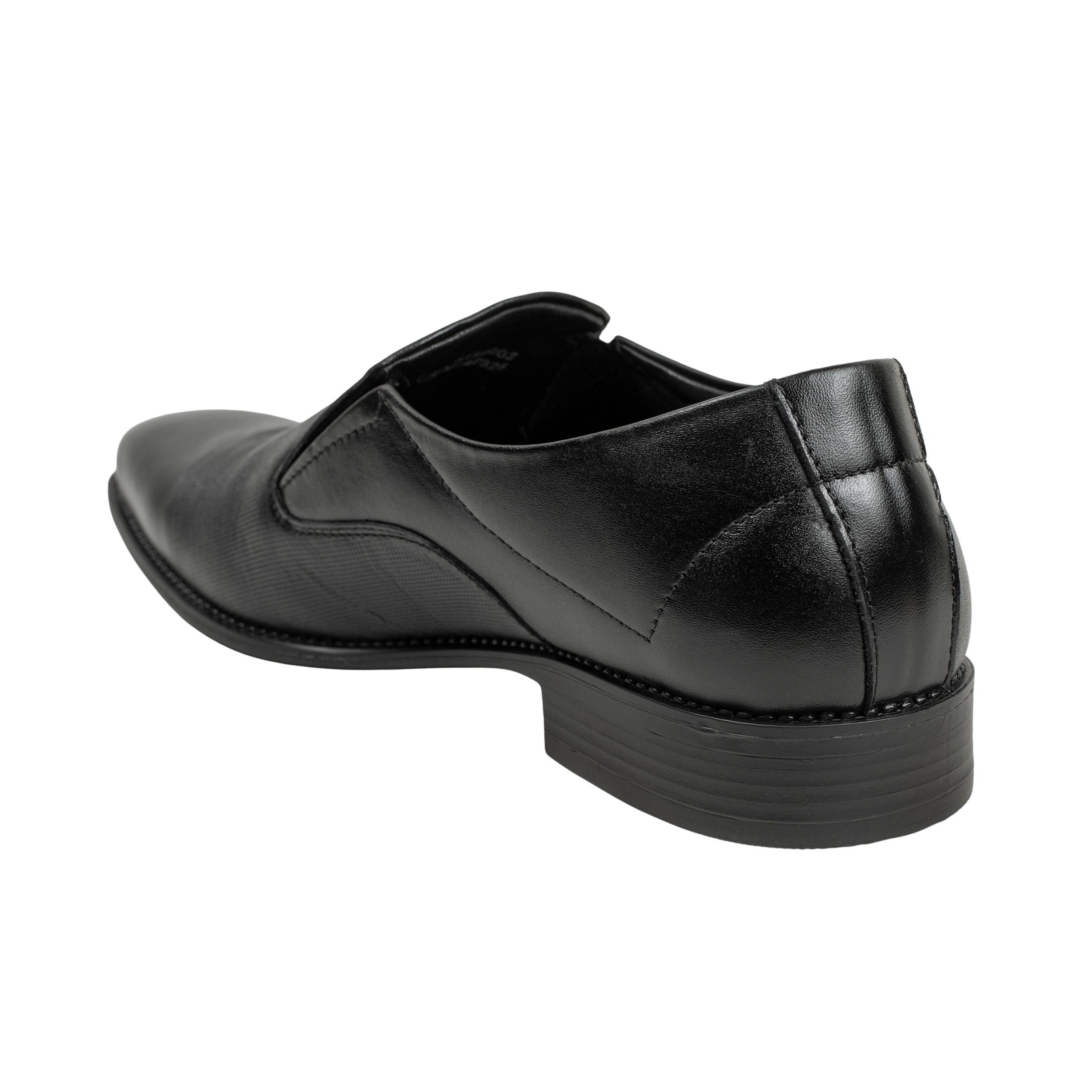 Vibrant Black Classic Men's Leather Formal Shoes | Vibrant® Elegant Dress Shoes