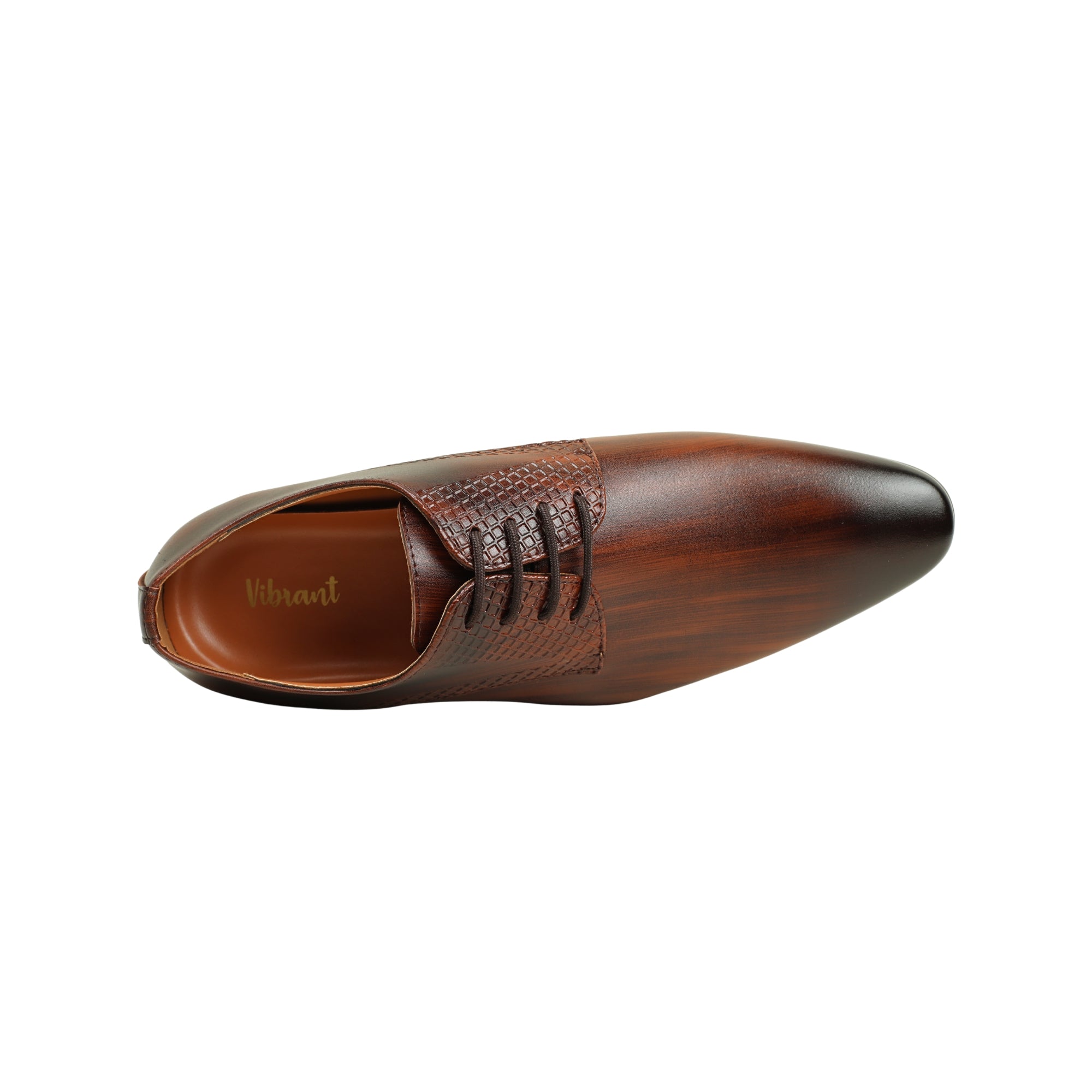 VIBRANT MEN'S GENUINE LEATHER FORMAL LACE-UP SHOE - Vibrantbd.com