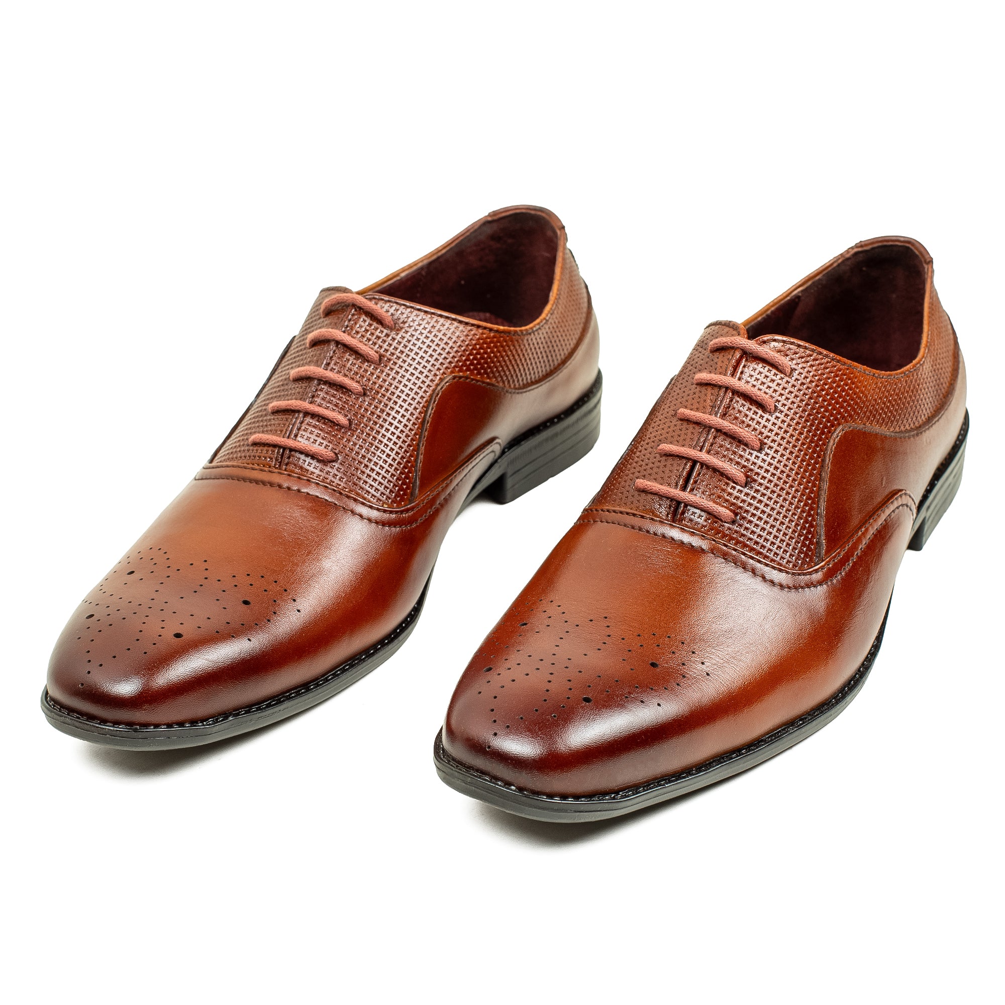 Men's Premium  Leather Formal Shoes | Vibrant® Lace-Up Elegant Dress Shoes