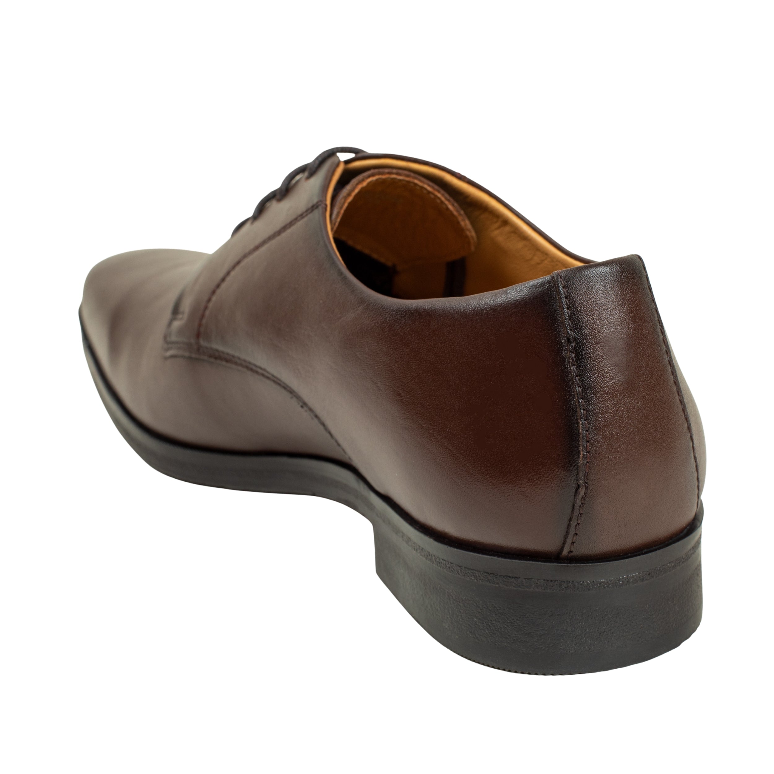 Vibrant Brown Classic Men's Leather Formal Shoes | Vibrant® Elegant Dress Shoes