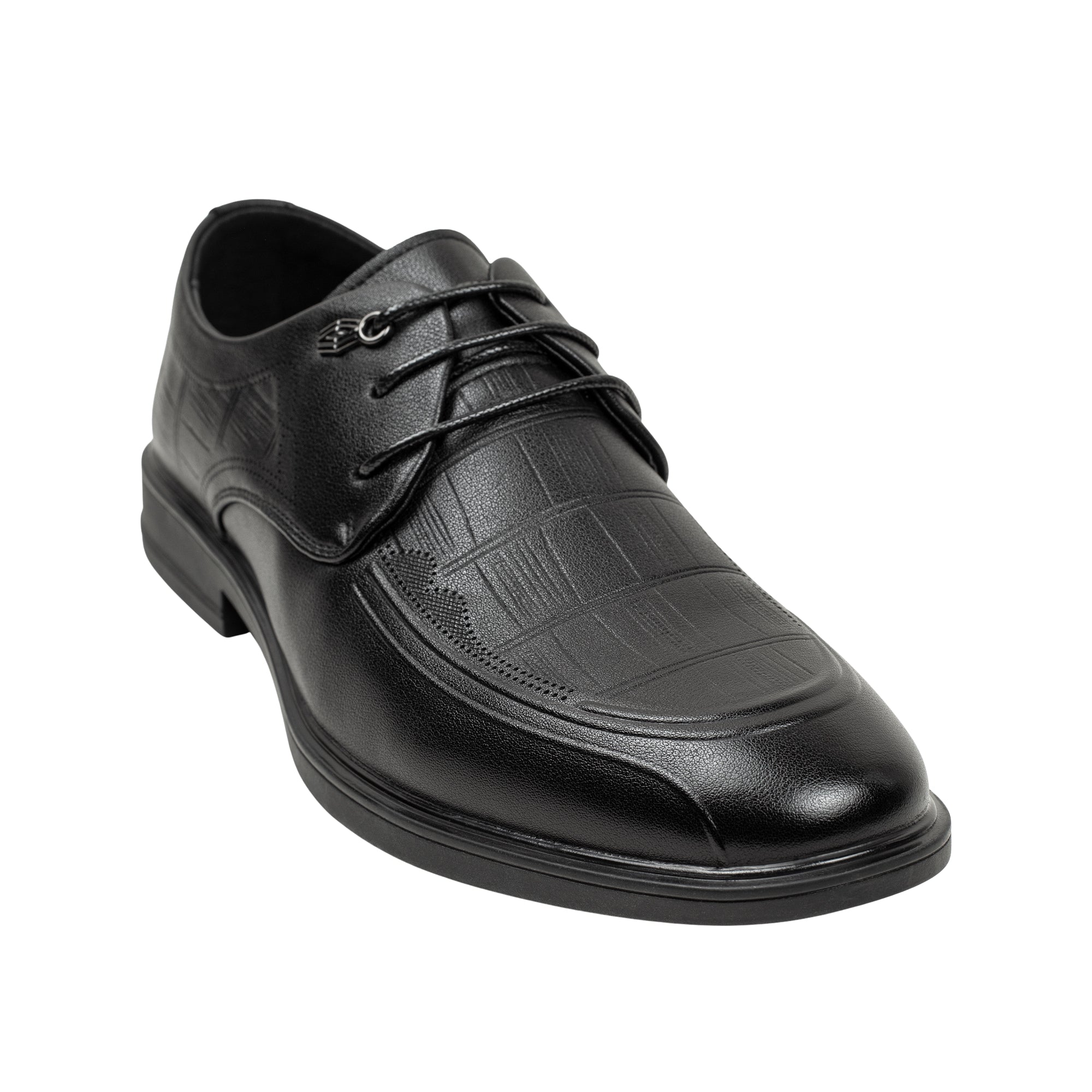 Vibrant Black Classic Men's Formal Shoes | Vibrant® Elegant Dress Shoes
