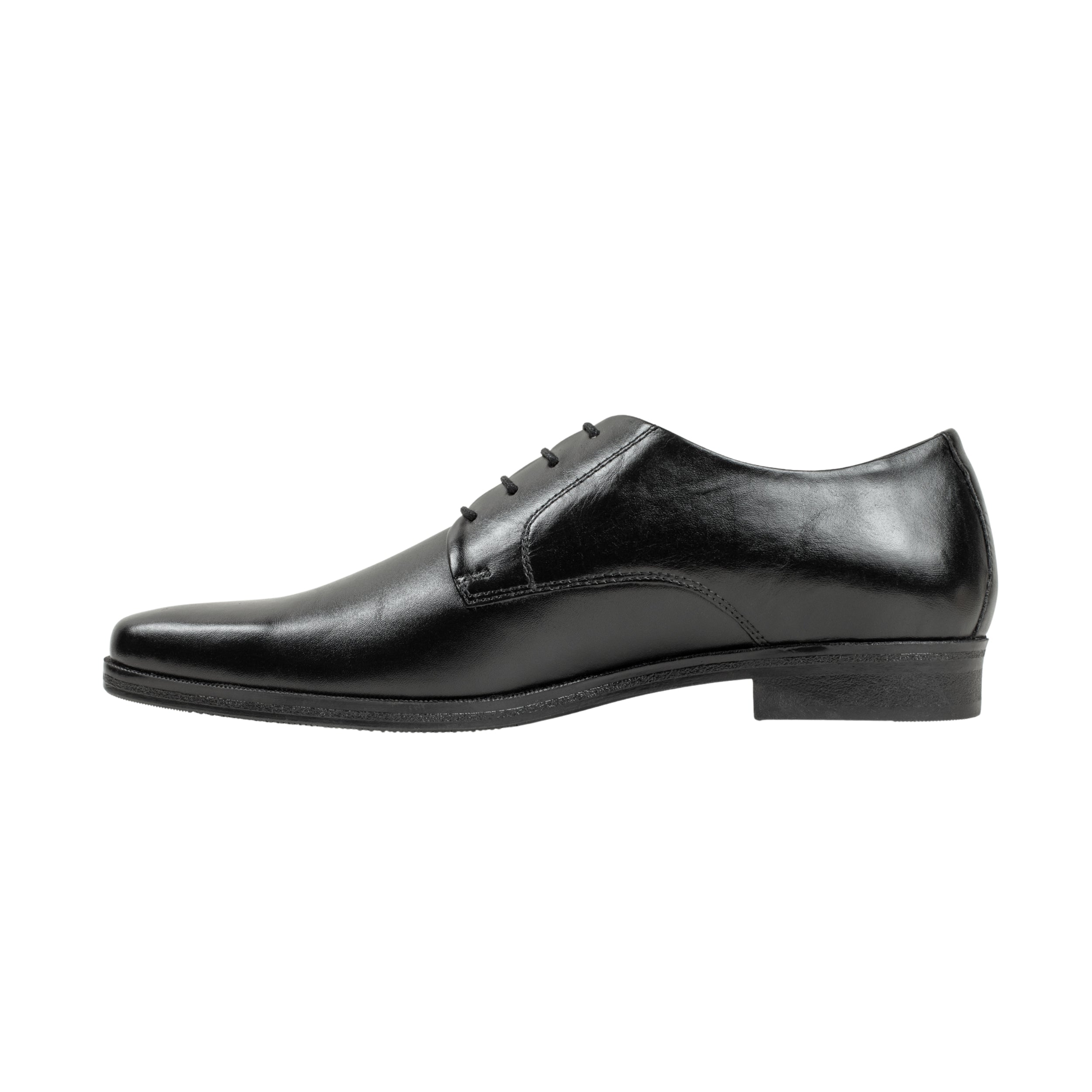 Vibrant Black Classic Men's Leather Formal Shoes | Vibrant® Elegant Dress Shoes