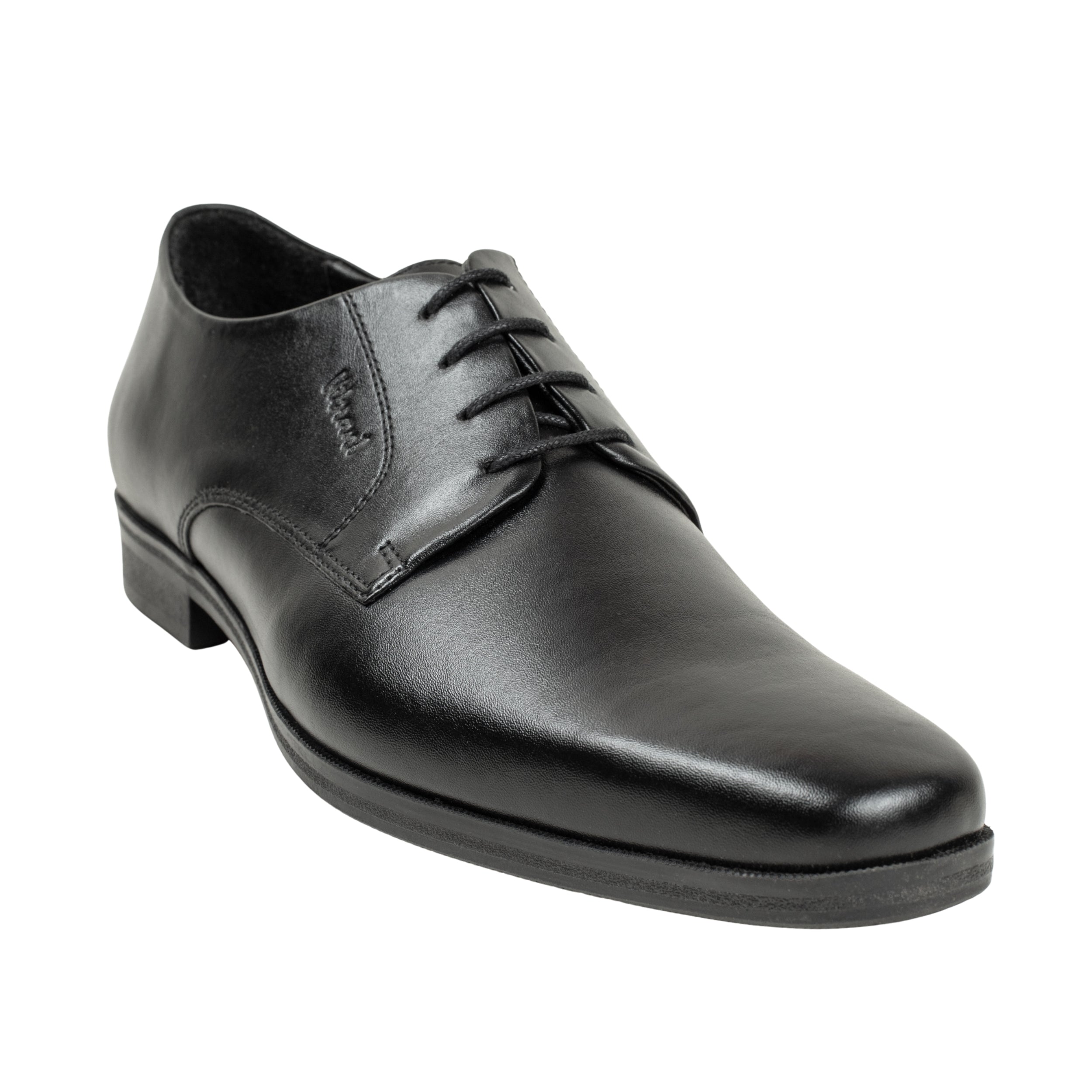 Vibrant Black Classic Men's Leather Formal Shoes | Vibrant® Elegant Dress Shoes